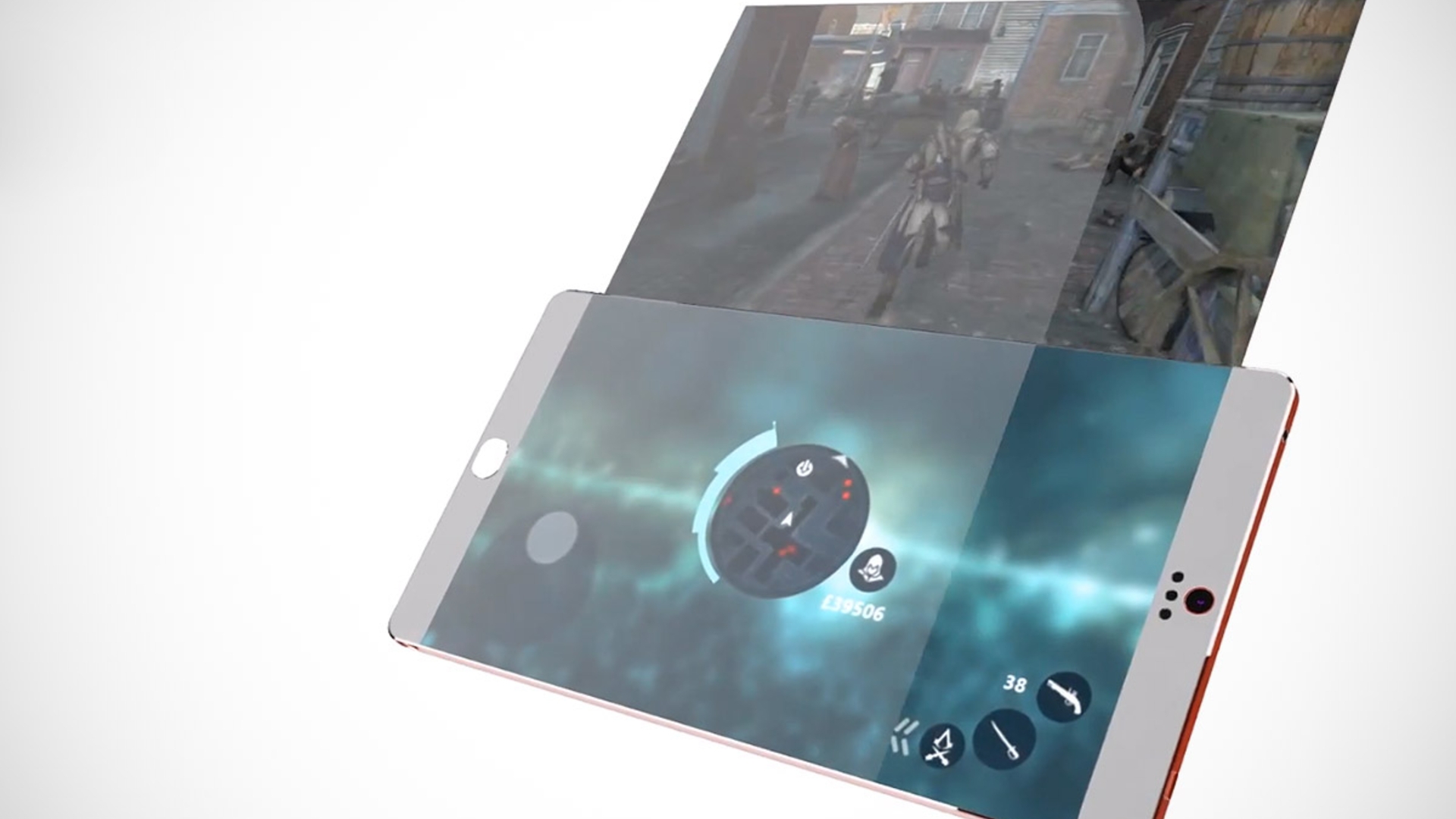 Mit gleich zwei Displays fährt das iPhone 6 im neuen Konzeptvideo auf Mit gleich zwei Displays fährt das iPhone 6 im neuen Konzeptvideo auf