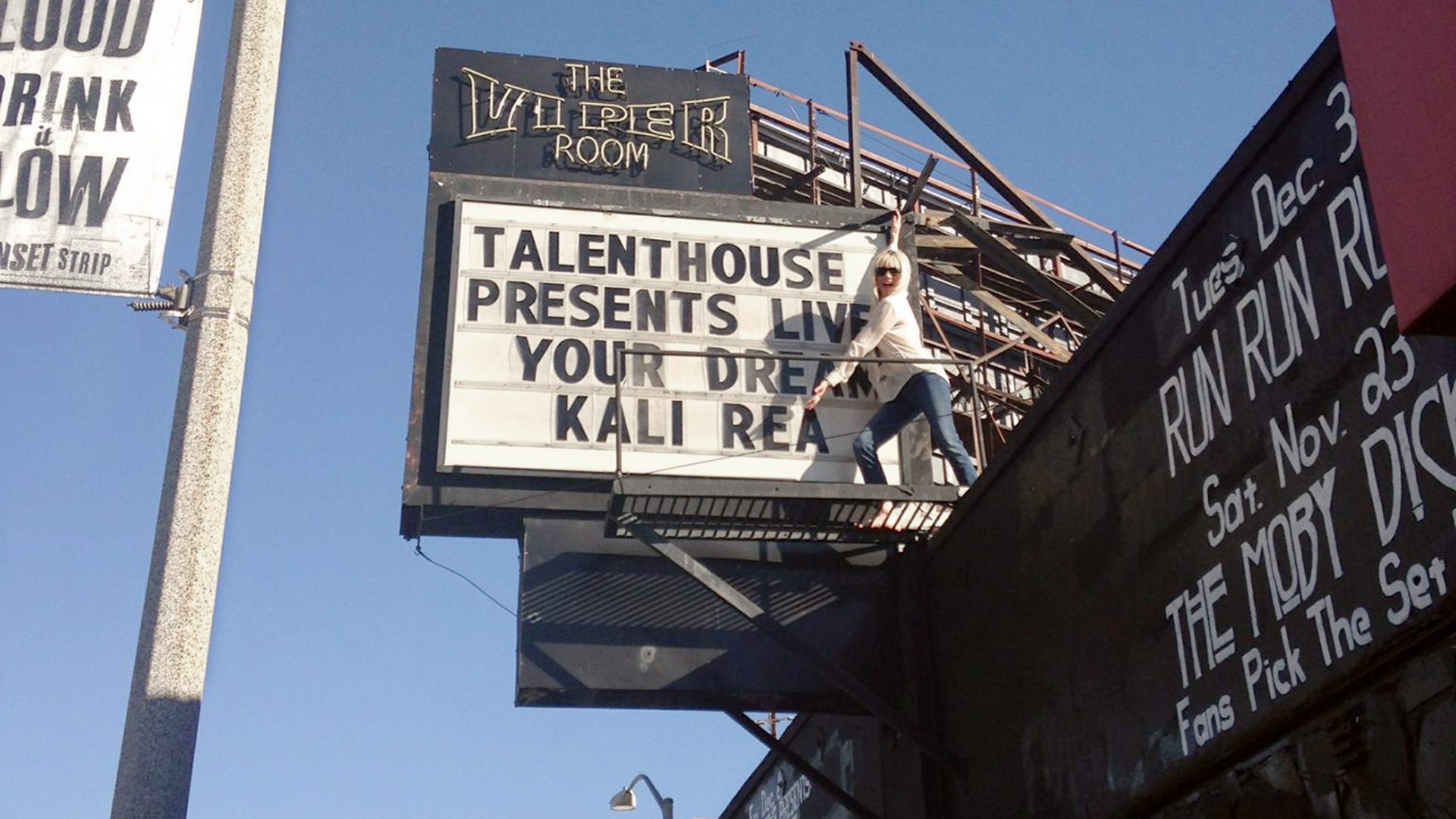 Talenthouse präsentiert Kali Rea im berühmten Viper Room in West Hollywood