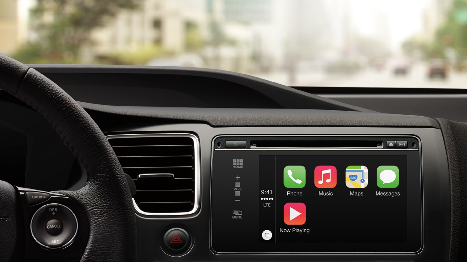 Apple CarPlay - Homescreen