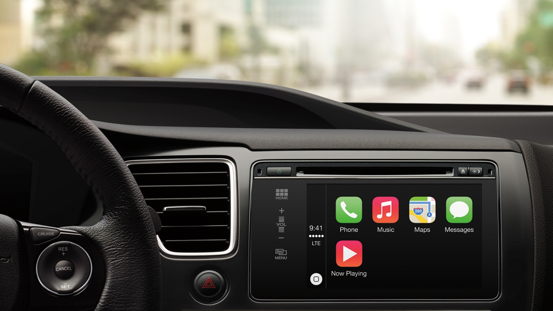 Apple CarPlay - Homescreen Apple CarPlay - Homescreen