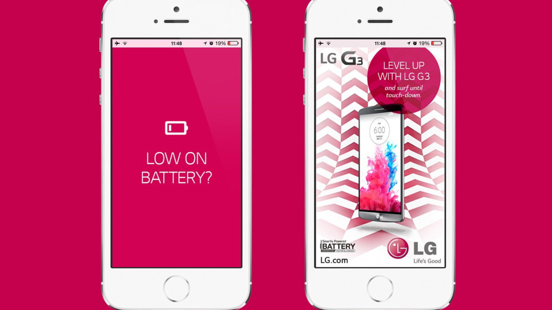 LG G3 wirbt mit dem iPhone: Warum nur?