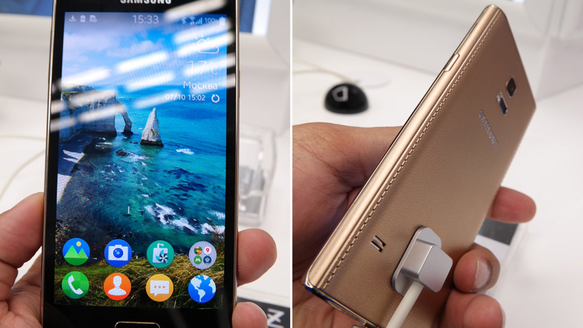 Das Samsung Z, erstmals in den Händen interessierter Entwickler Das Samsung Z, erstmals in den Händen interessierter Entwickler
