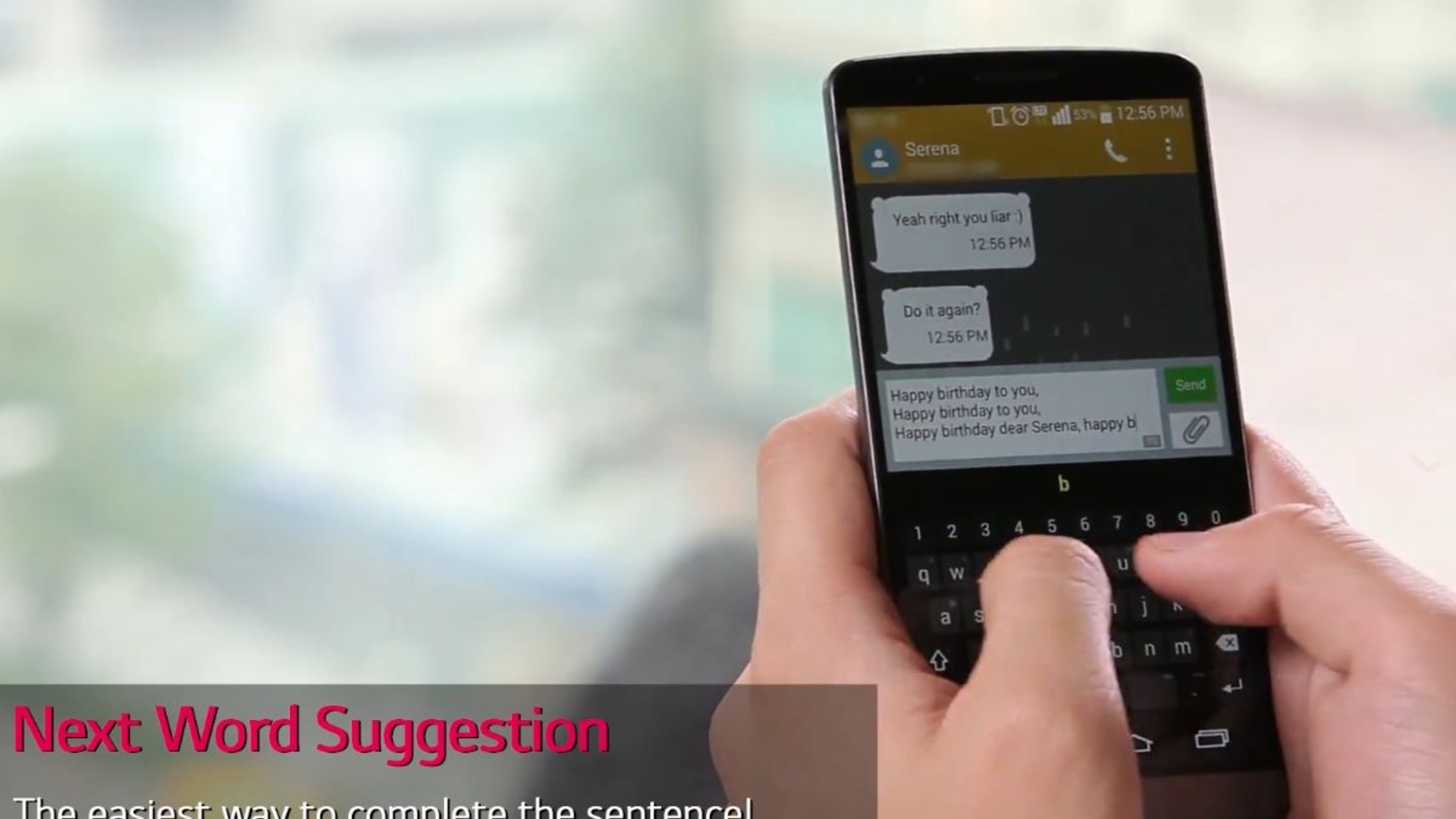 Schnelleres Tippen steht im Vordergrund des Smart-Keyboard-Updates für das LG G3