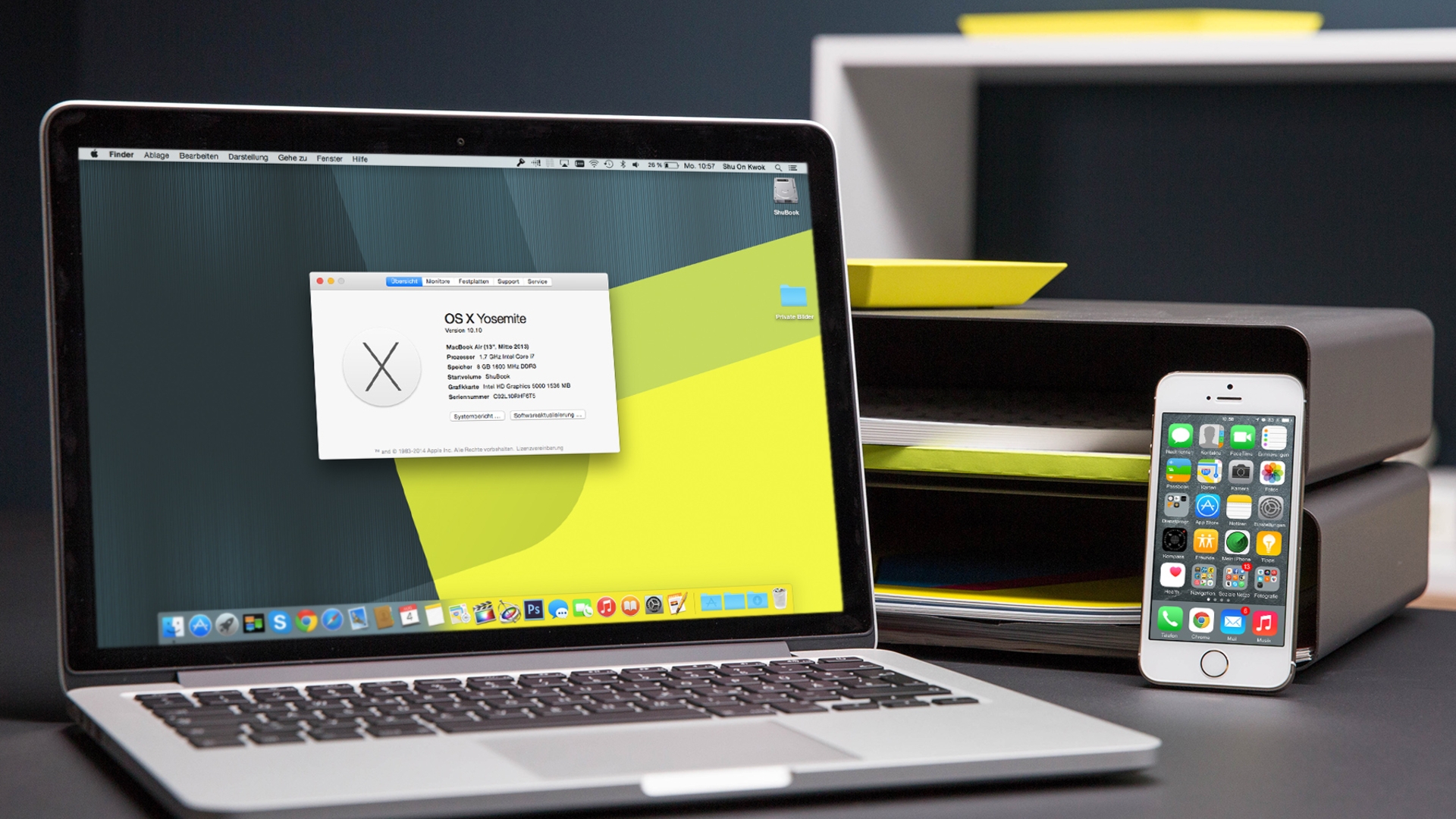 OS X Yosemite, iOS 8 Beta OS X Yosemite, iOS 8 Beta