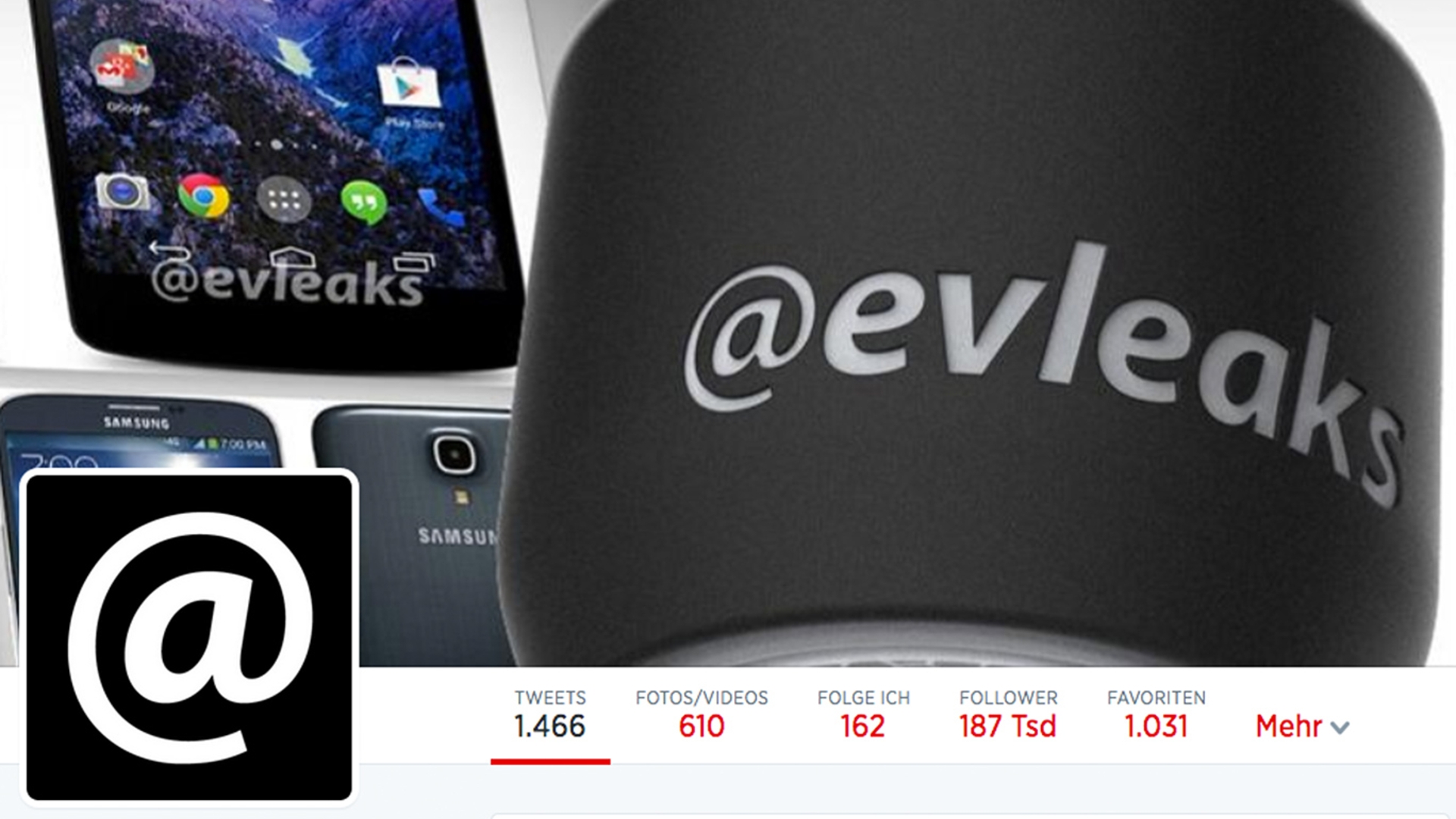 @evleaks aka Evan Blass schließt seinen Twitter-Kanal nach zwei erfolgreichen Jahren @evleaks aka Evan Blass schließt seinen Twitter-Kanal nach zwei erfolgreichen Jahren