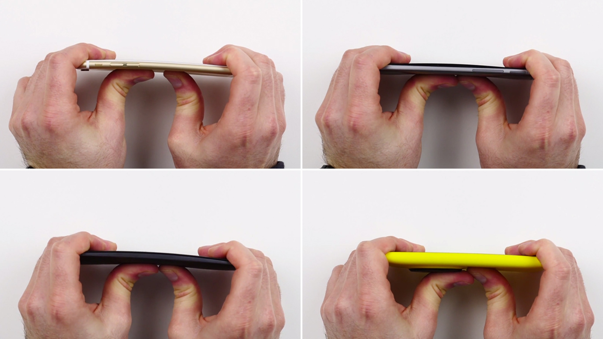 Der Bend-Test zeigt: Smartphones sind nicht unzerstörbar Der Bend-Test zeigt: Smartphones sind nicht unzerstörbar
