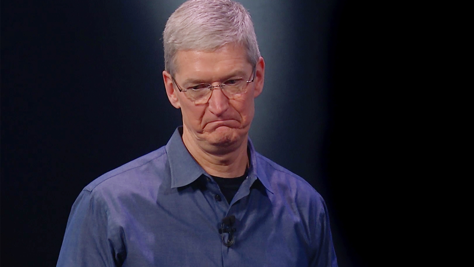 Tim Cook ließ am Donnerstag viele Fragen unbeantwortet Tim Cook findet das gar nicht gut