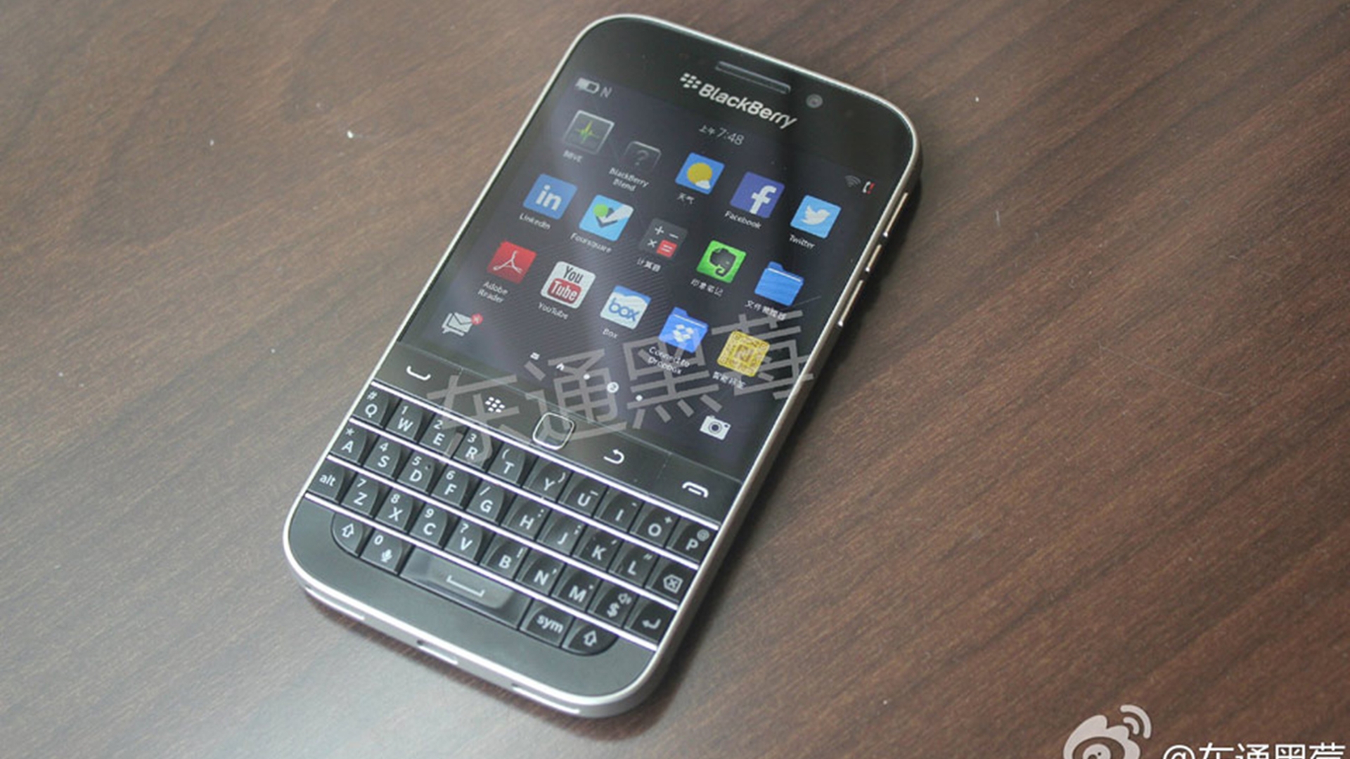 Ja, das Blackberry Classic sieht klassisch aus