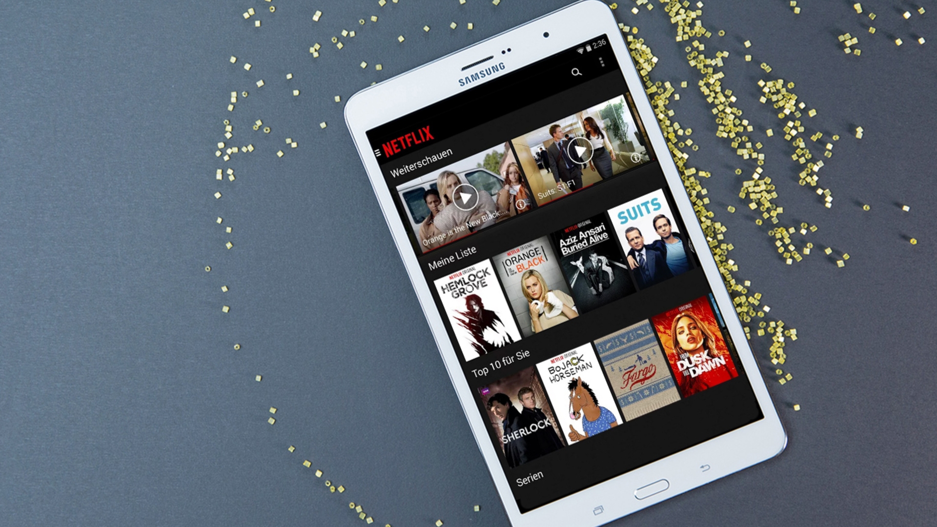 Netflix auf dem Tablet: Video On-Demand ab 7,99 Euro Netflix auf dem Tablet: Video On-Demand ab 7,99 Euro