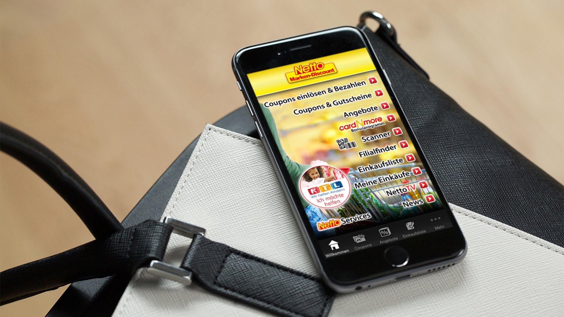 Smartphone statt Portemonnaie – bei Netto soll das funktionieren Smartphone statt Portemonnaie – bei Netto soll das funktionieren