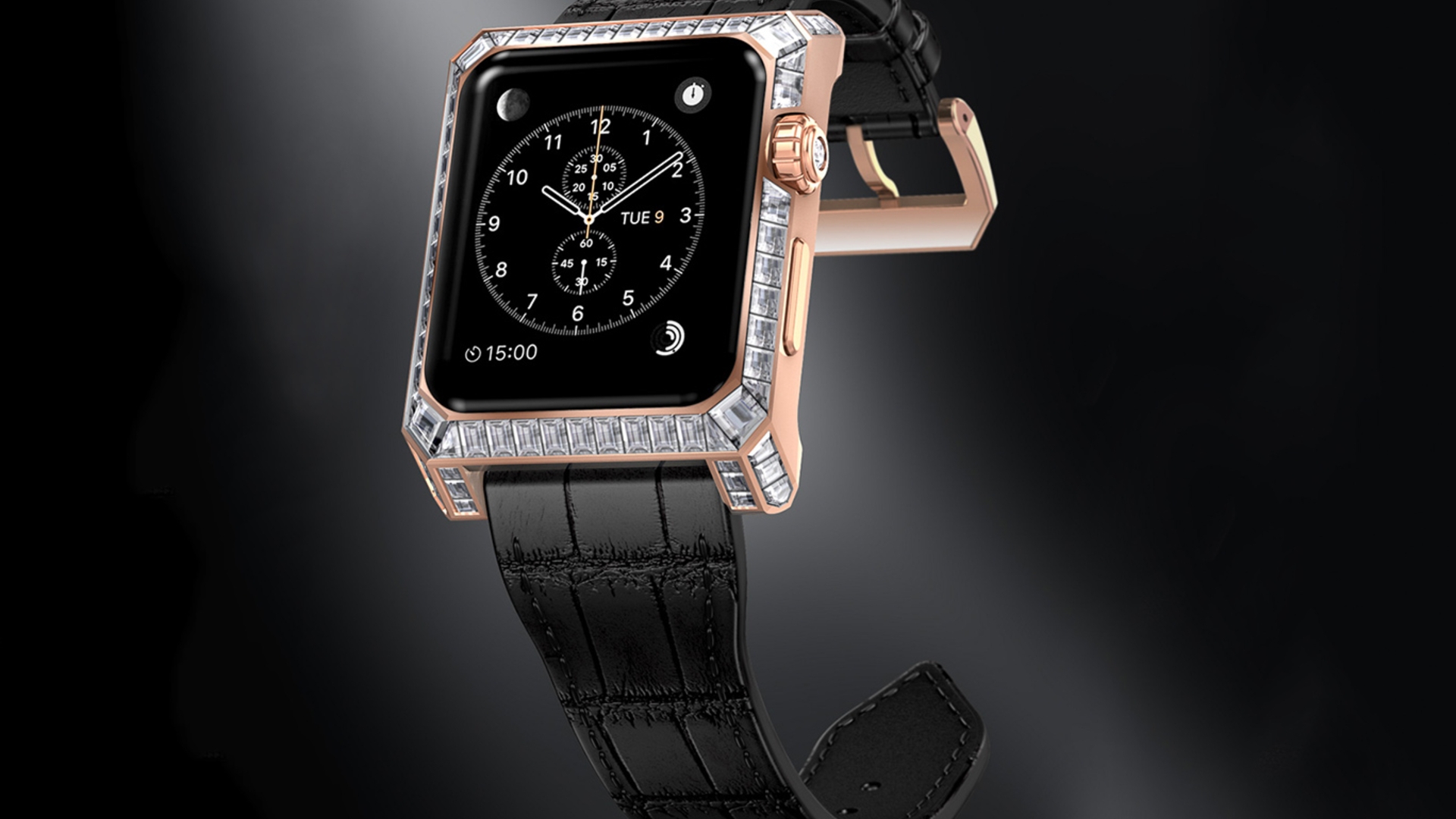 Nach Yvan Arpas Vorstellungen kann die Apple Watch etwas Bling-Bling vertragen Nach Yvan Arpas Vorstellungen kann die Apple Watch etwas Bling-Bling vertragen