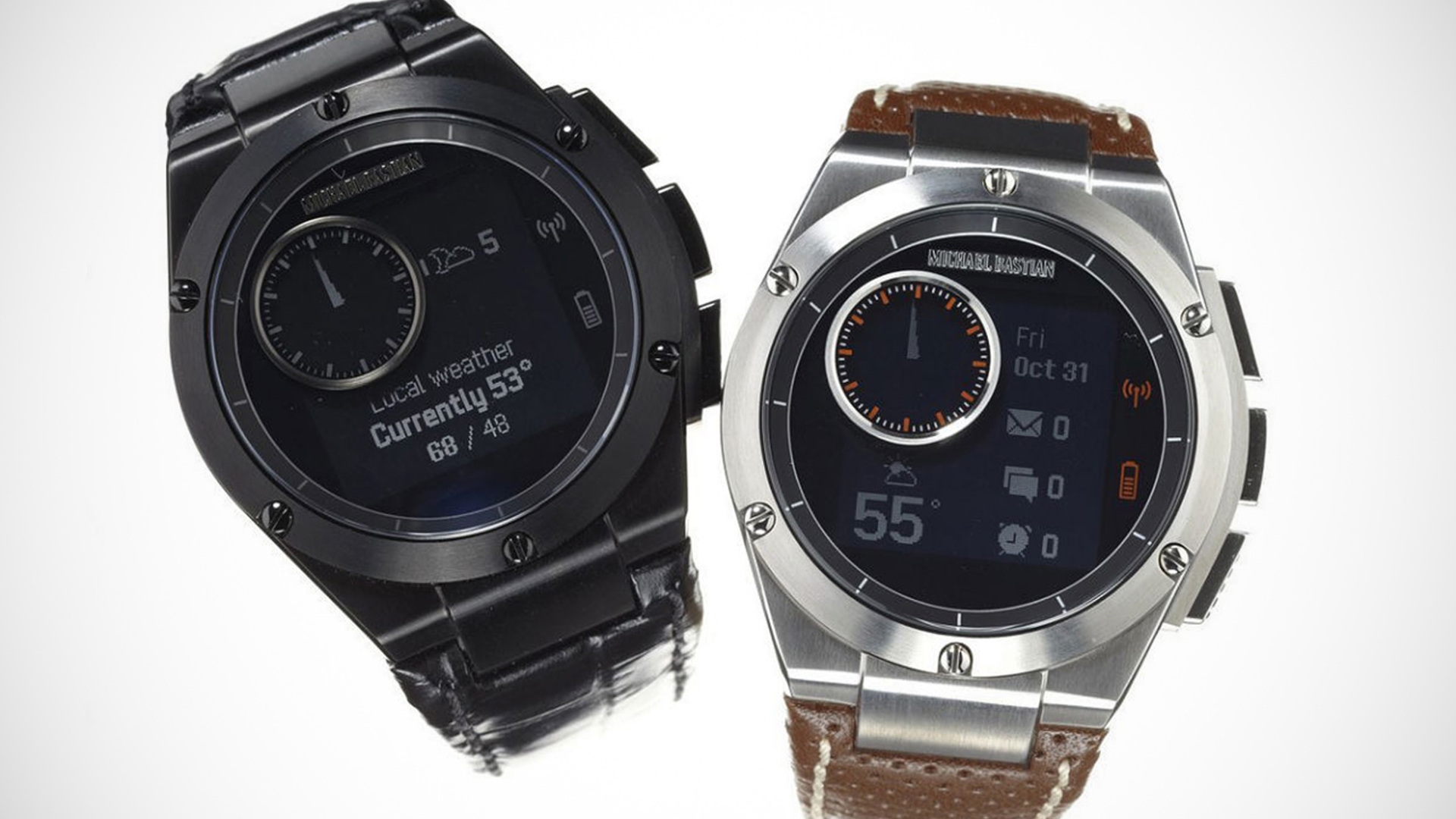 Mit der MB Chronowing bringt HP eine Luxus-Smwartwatch im Retro-Look auf den Markt.