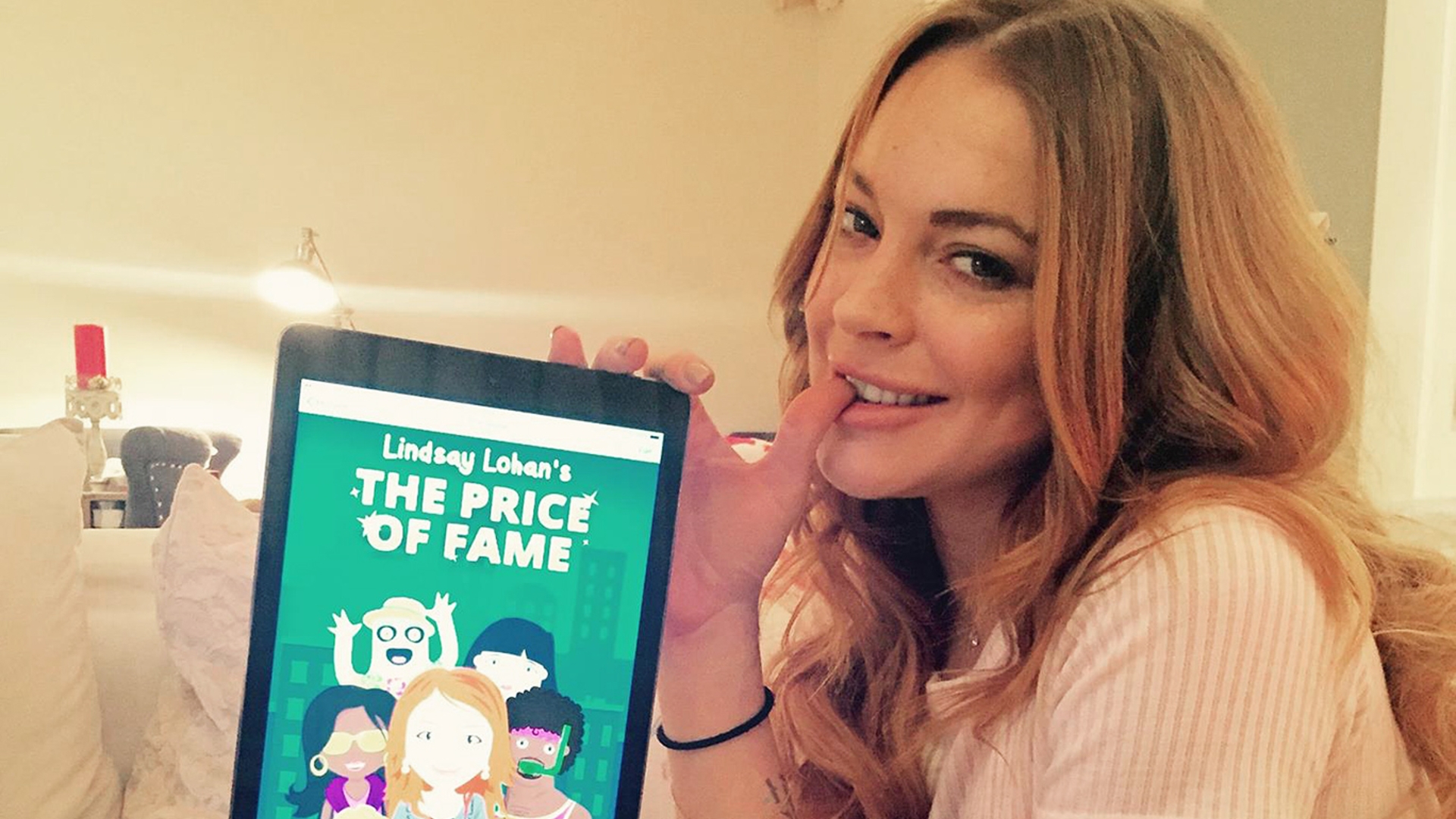 In "The Price of Fame" zeigt Lindsay Lohan den Spielern, wie Hollywood funktioniert.