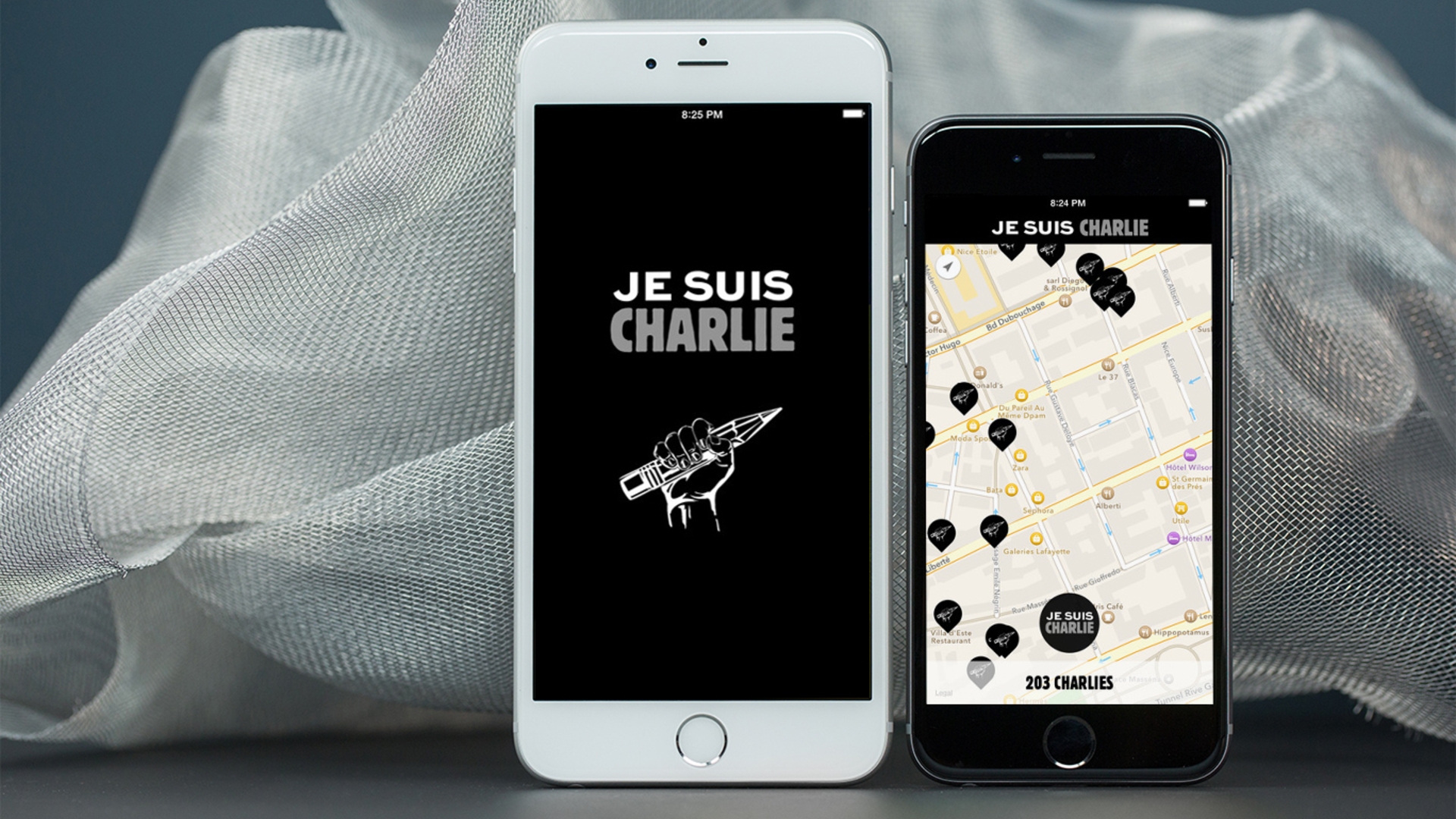 Je suis CHARLIE ! Je suis CHARLIE !