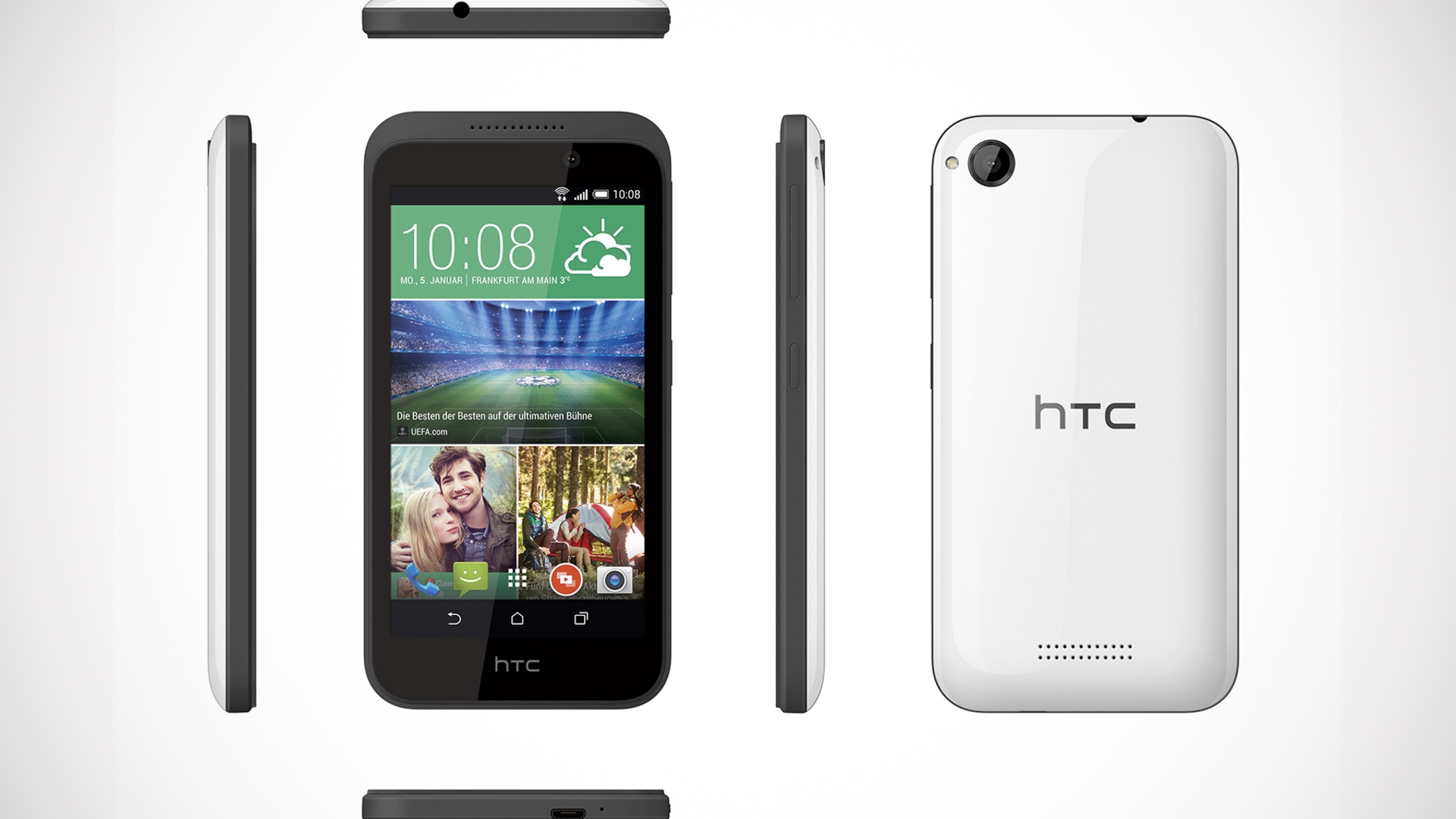 Das HTC Desire 320 ist von der Ausstattung her ein typisches Einsteiger-Smartphone für 2015 Das HTC Desire 320 ist von der Ausstattung her ein typisches Einsteiger-Smartphone für 2015