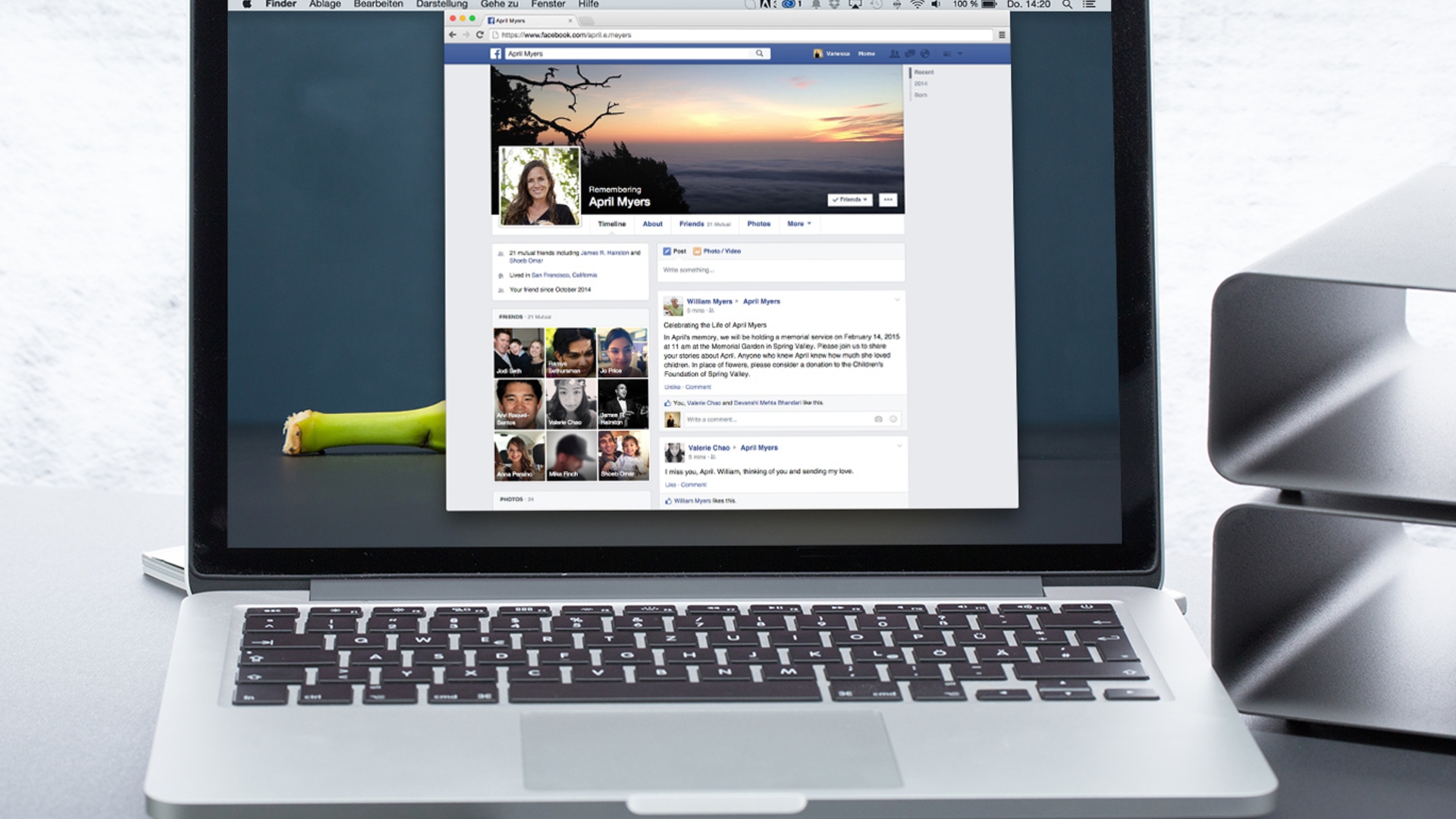 Facebook Erbe Facebook Erbe
