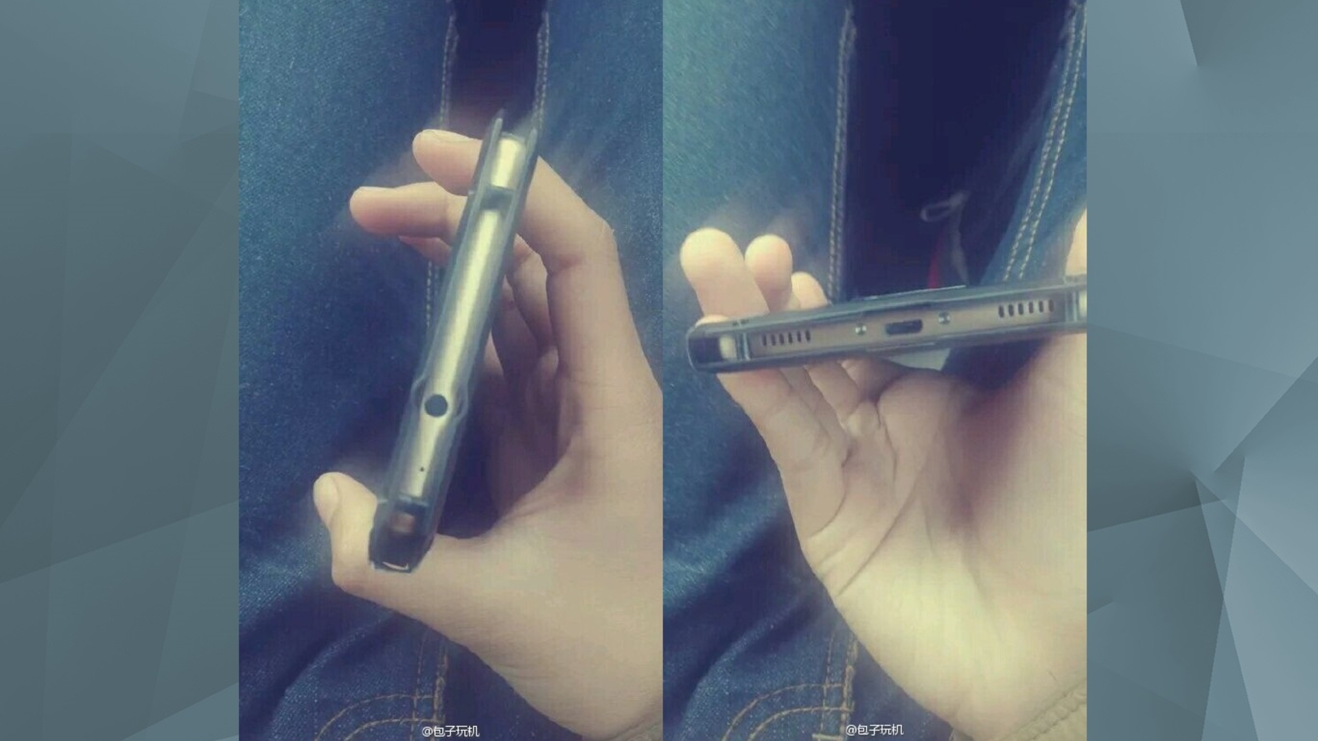 Das Huawei P8 steckt offenbar noch in einer Art Tarnhülle Das Huawei P8 steckt offenbar noch in einer Art Tarnhülle
