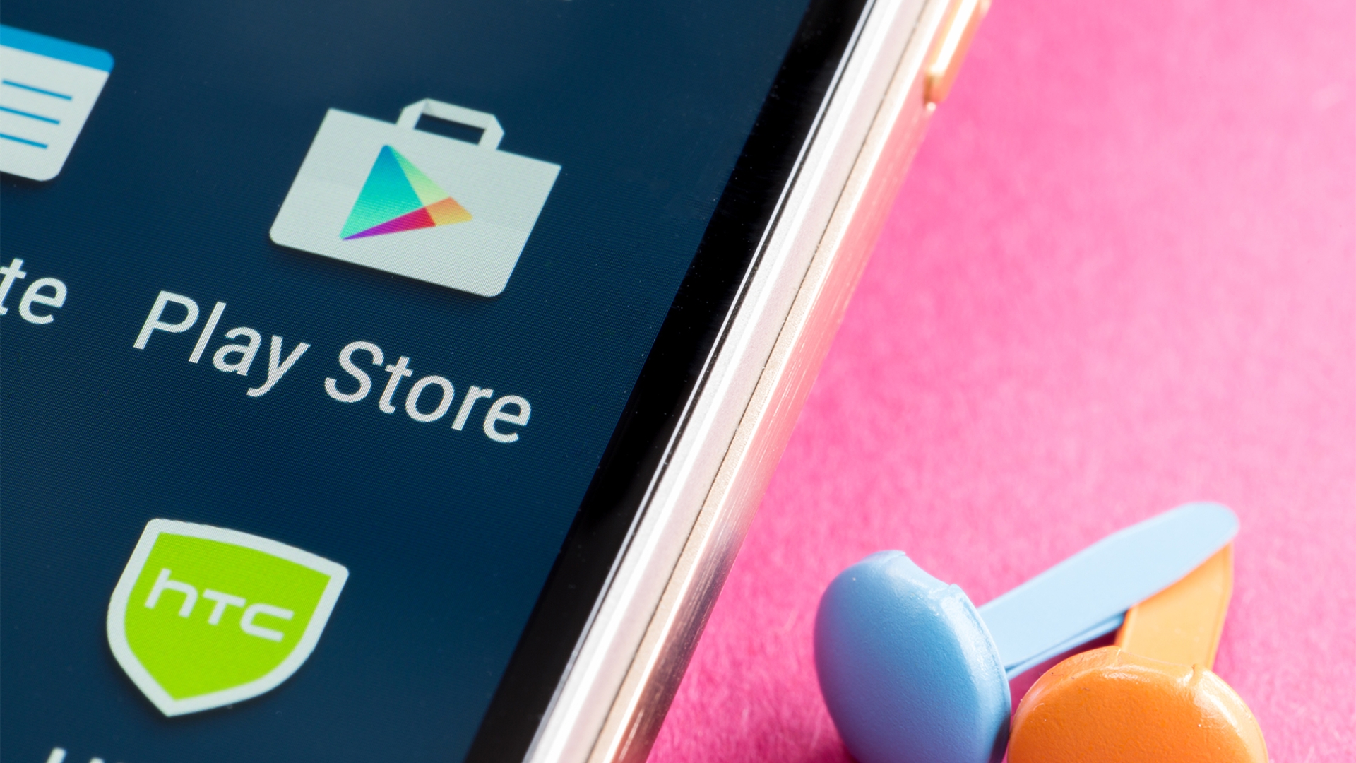 HTC One M9 Google Play Store Symbol HTC One M9