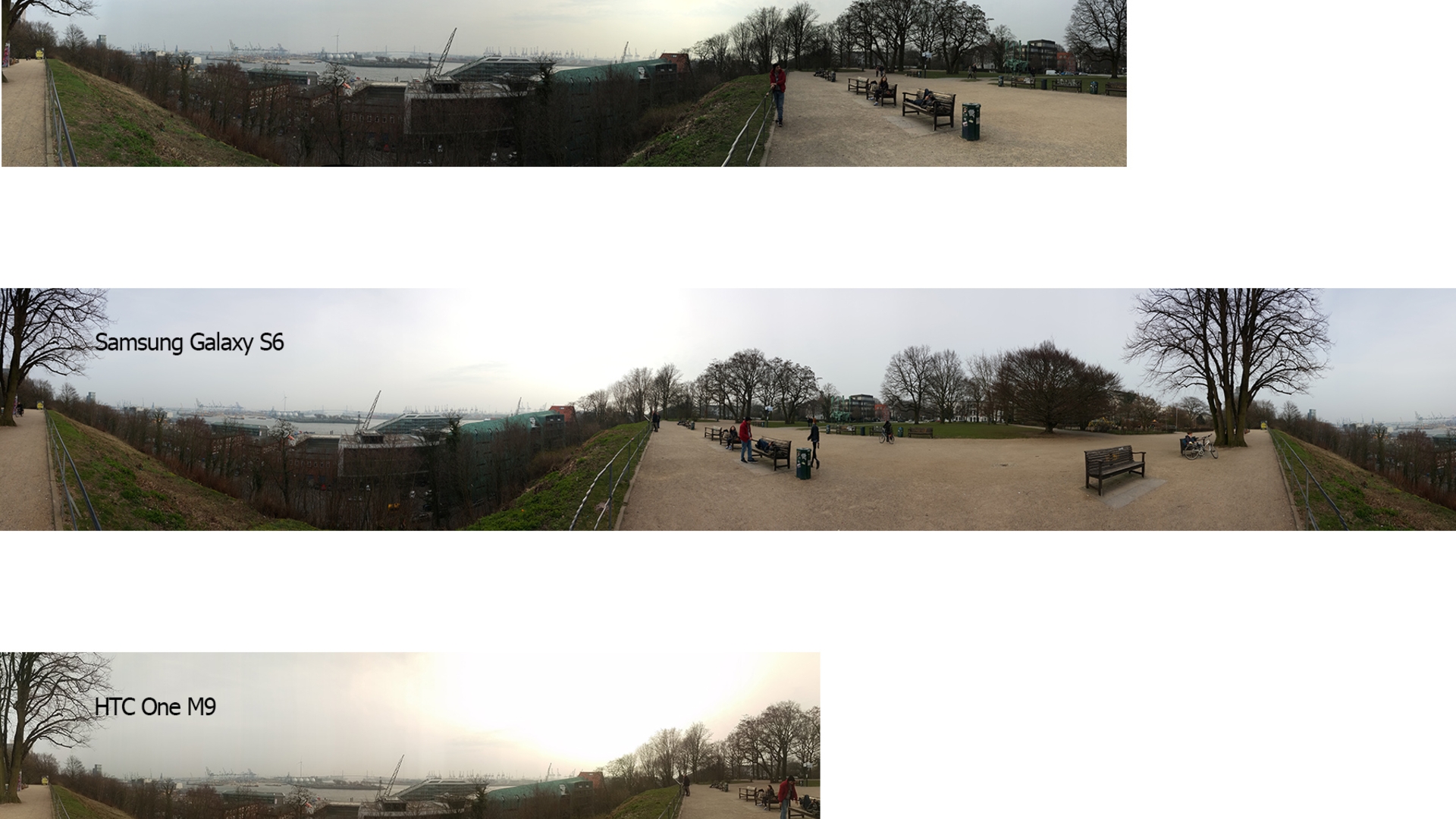 Interessant wie unterschiedlich lang die Panorama-Aufnahmen sind. Die Auswahl reicht von rund 180 bis über 360 Grad. Interessant wie unterschiedlich lang die Panorama-Aufnahmen sind. Die Auswahl reicht von rund 180 bis über 360 Grad.