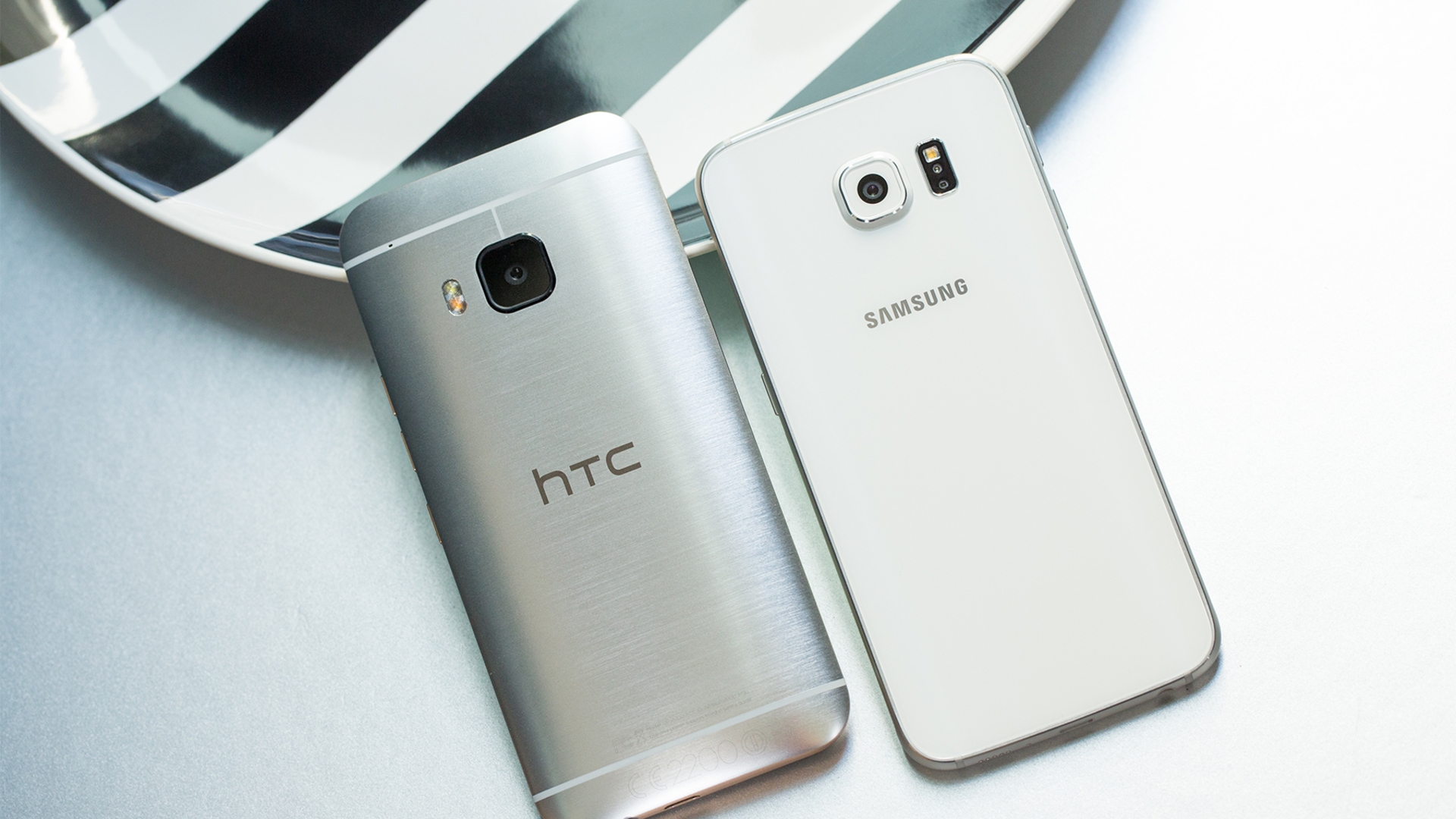 Vergleich HTC One M9, Samsung Galaxy S6 Vergleich HTC One M9, Samsung Galaxy S6