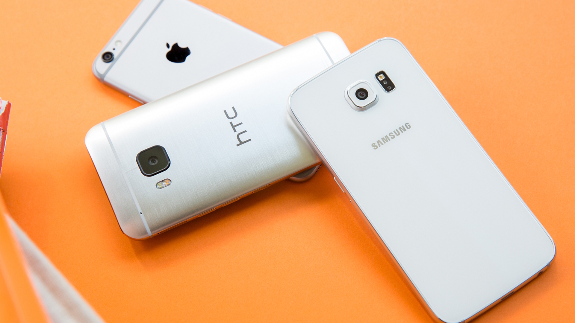 Vergleich Samsung Galaxy S6, iPhone 6, HTC One M9 Vergleich Samsung Galaxy S6, iPhone 6, HTC One M9