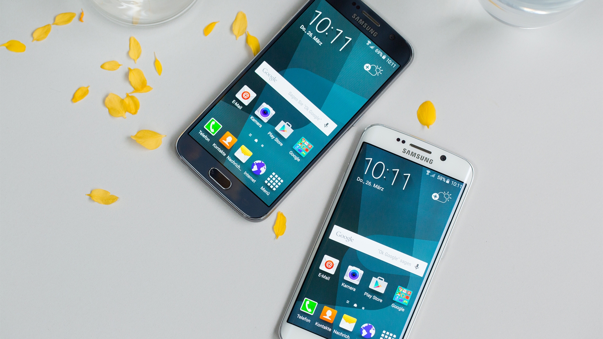 Samsung Galaxy S6 und Samsung Galaxy S6 edge Samsung Galaxy S6 und Galaxy S6 edge