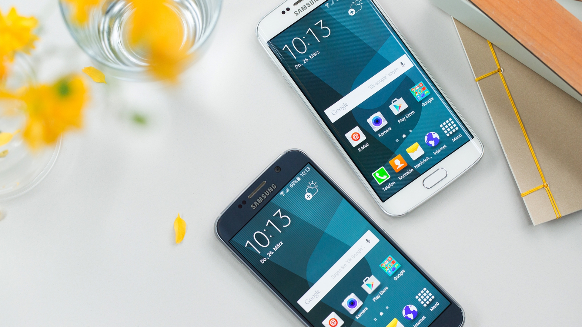 Samsung Galaxy S6 und Samsung Galaxy S6 edge Samsung Galaxy S6 und Samsung Galaxy S6 edge