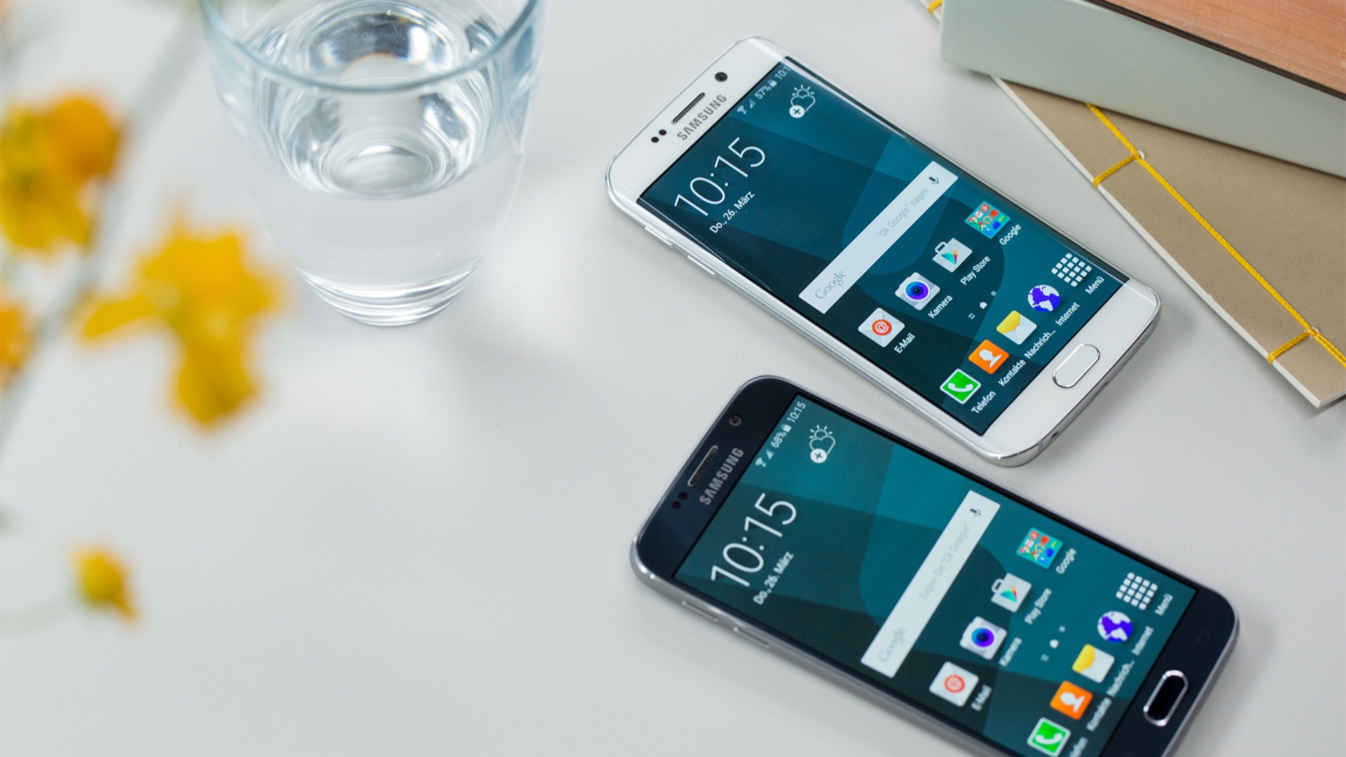 Samsung Galaxy S6 und Samsung Galaxy S6 edge Samsung Galaxy S6 und Samsung Galaxy S6 edge