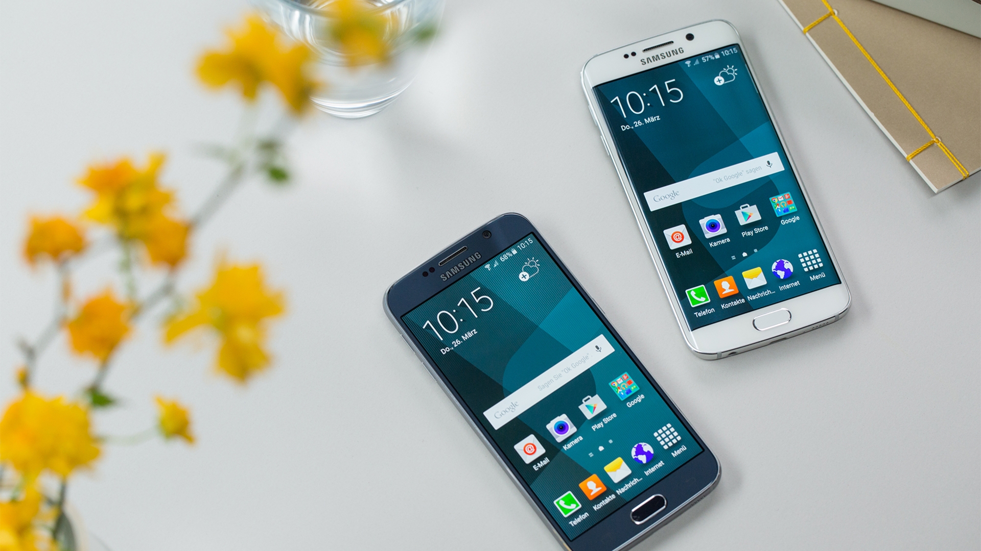 Samsung Galaxy S6 und Samsung Galaxy S6 edge Samsung Galaxy S6 und Samsung Galaxy S6 edge