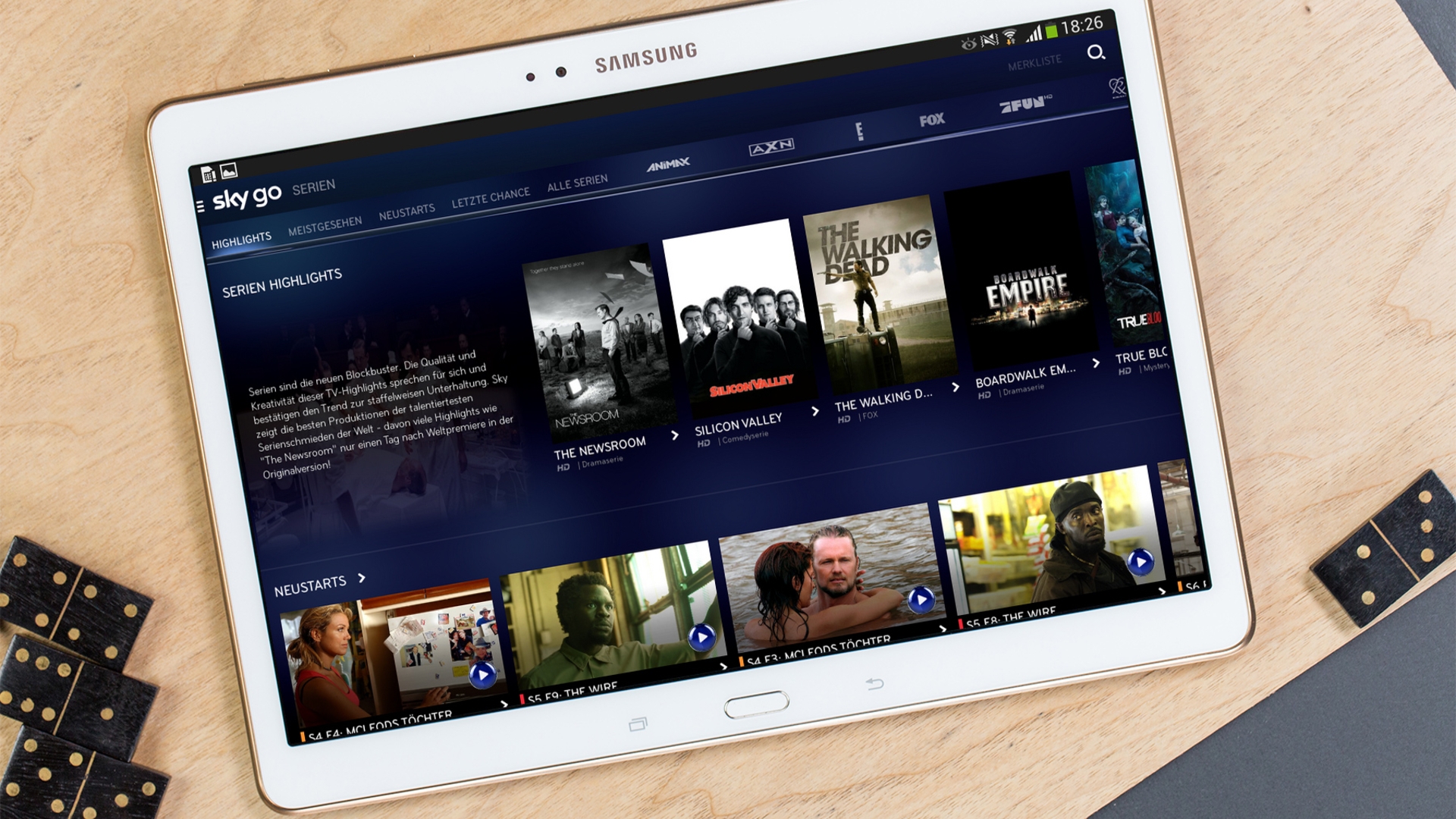 Sky Go Galaxy Tab S 10.5 Sky Go Galaxy Tab S 10.5