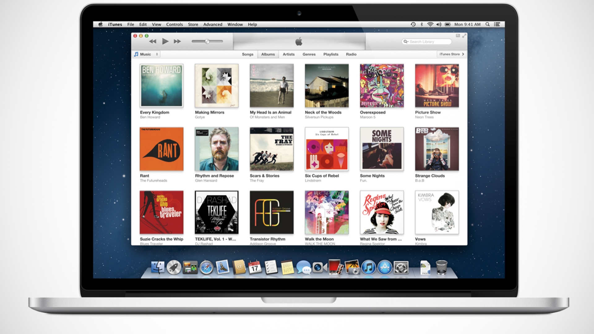 In iTunes 12 wurden einige Bereiche umgestaltet In iTunes 12 wurden einige Bereiche umgestaltet