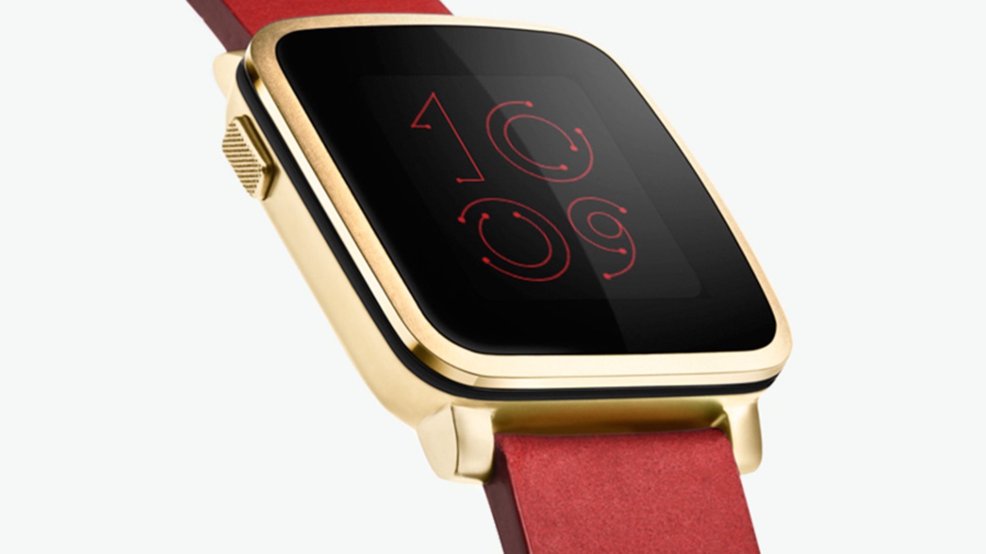 Pebble Time in der Steel-Ausführung Pebble Time in der Steel-Ausführung