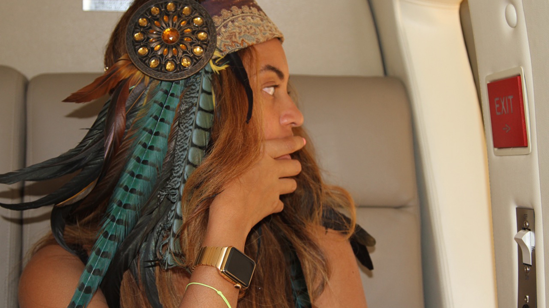 Auch Beyoncé verfügt augenscheinlich über eine Sonderanfertigung der Apple Watch Edition Auch Beyoncé verfügt augenscheinlich über eine Sonderanfertigung der Apple Watch Edition