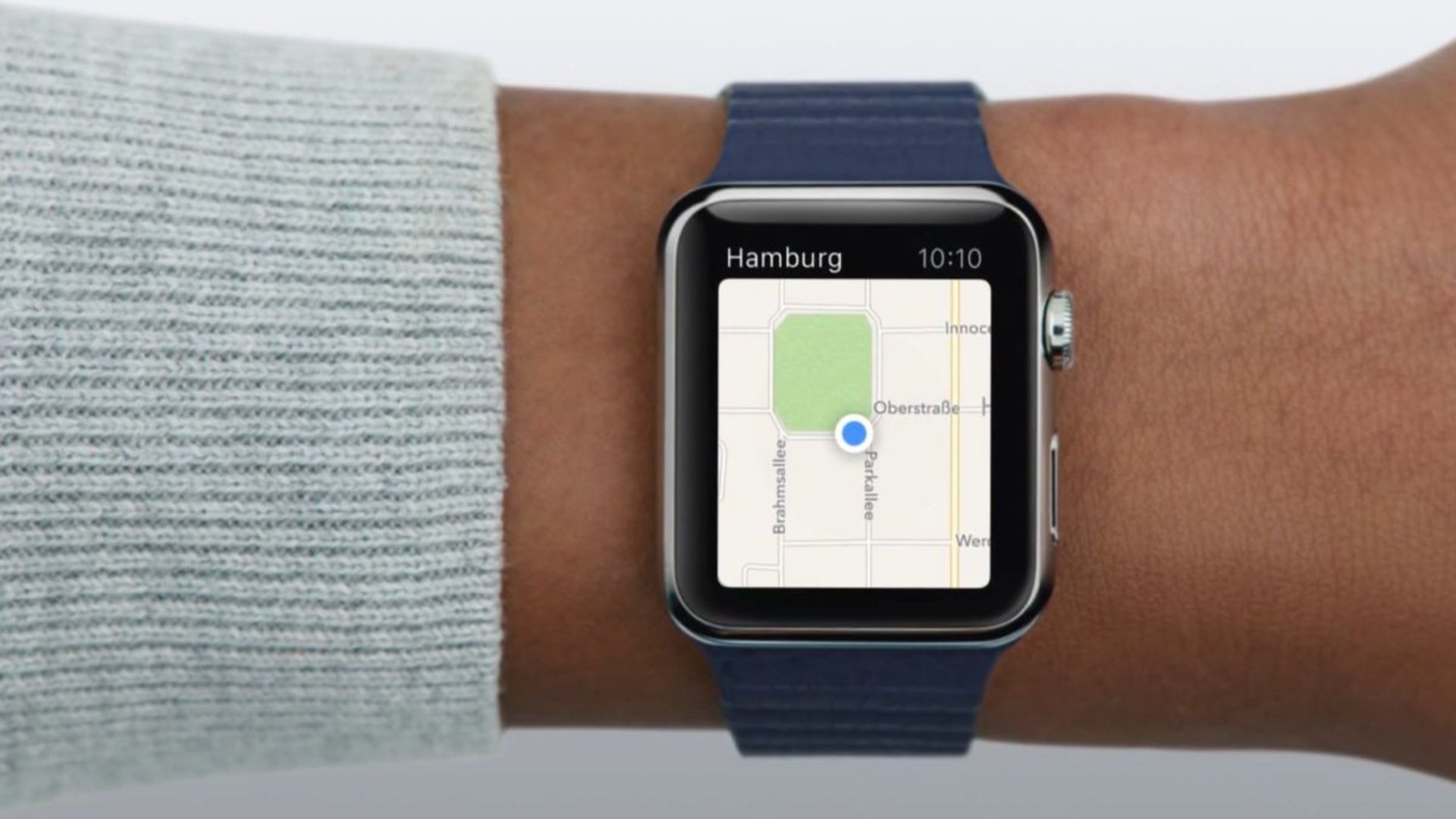 Apple Watch als Navi Erste Schritte mit der Karten App CURVED