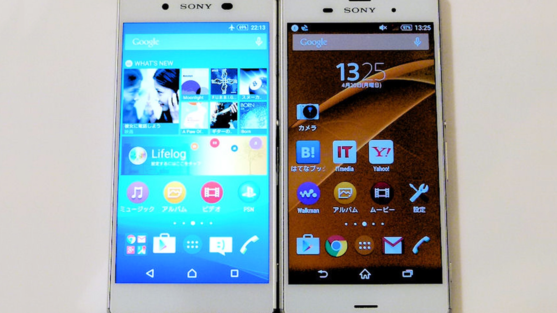Sony Xperia Z3 vs. Xperia Z4 Sony Xperia Z3 vs. Xperia Z4