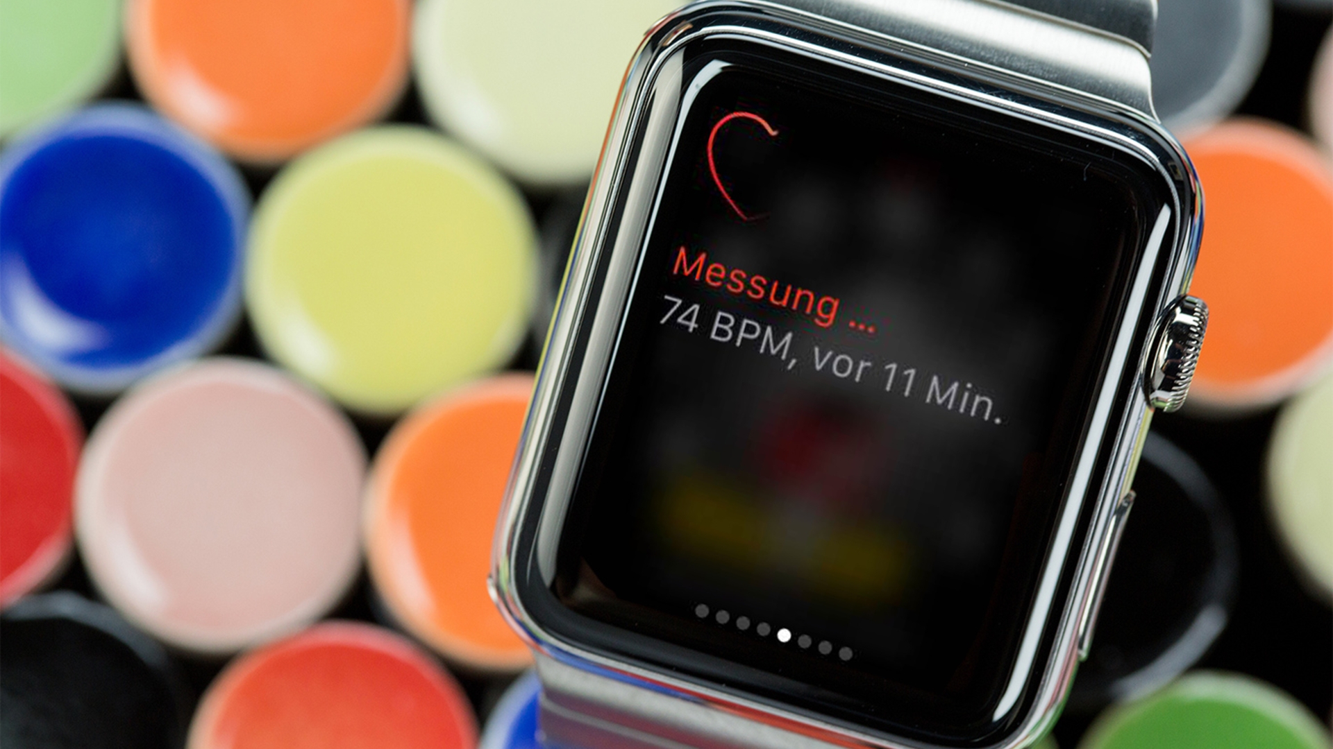 Apple Watch: Euer Herzschlag lässt sich auch manuell ablesen