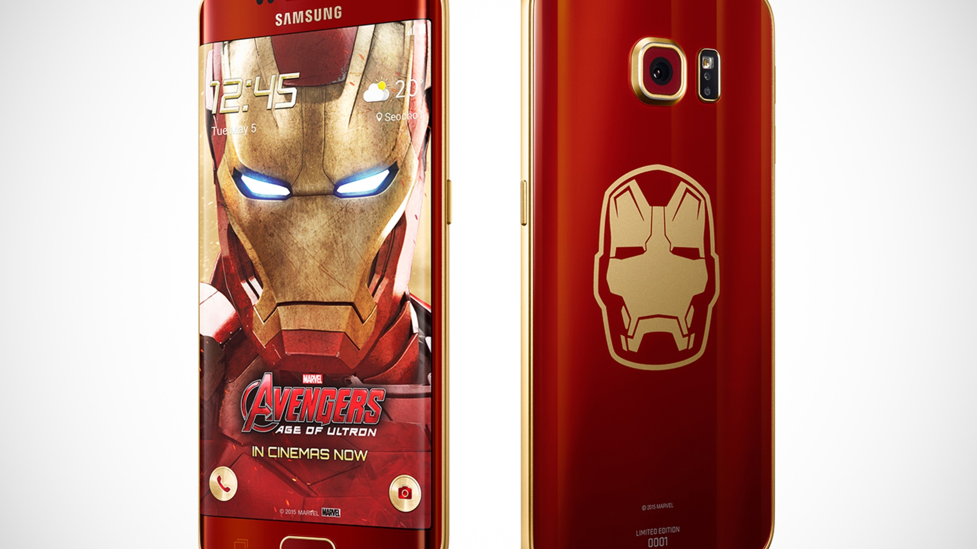 Samsung Galaxy S6 edge Iron Man Edition Samsung Galaxy S6 edge Iron Man Edition