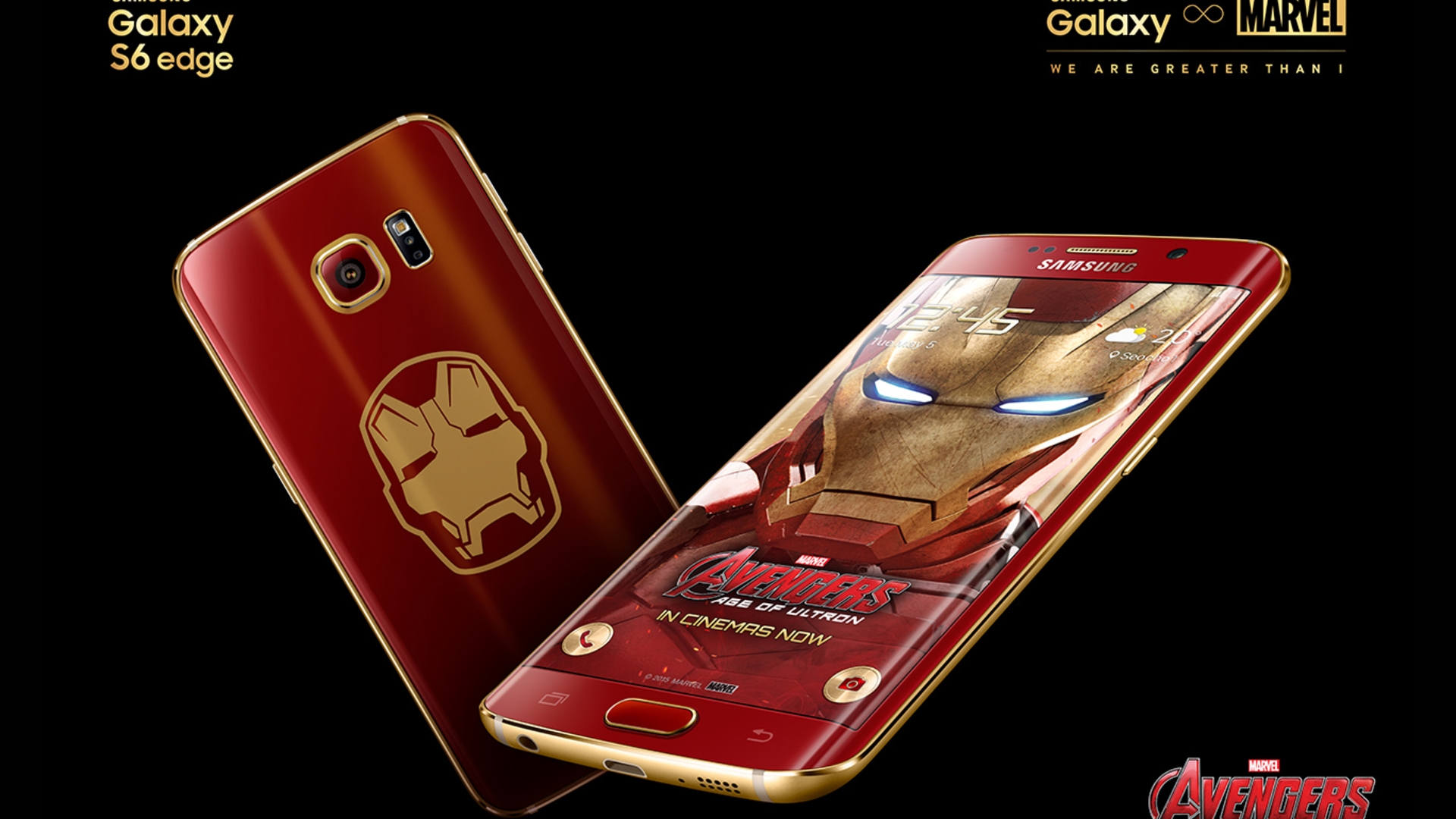 Samsung Galaxy S6 edge Iron Man Edition Samsung Galaxy S6 edge Iron Man Edition