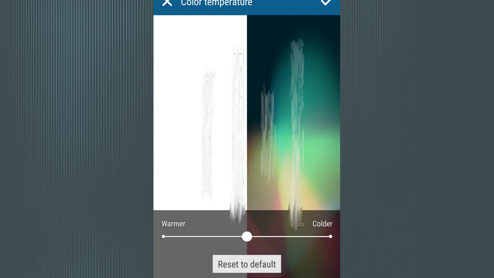 HTC One M9 mit Farbtemperaturkontrolle unter Android 5.1.