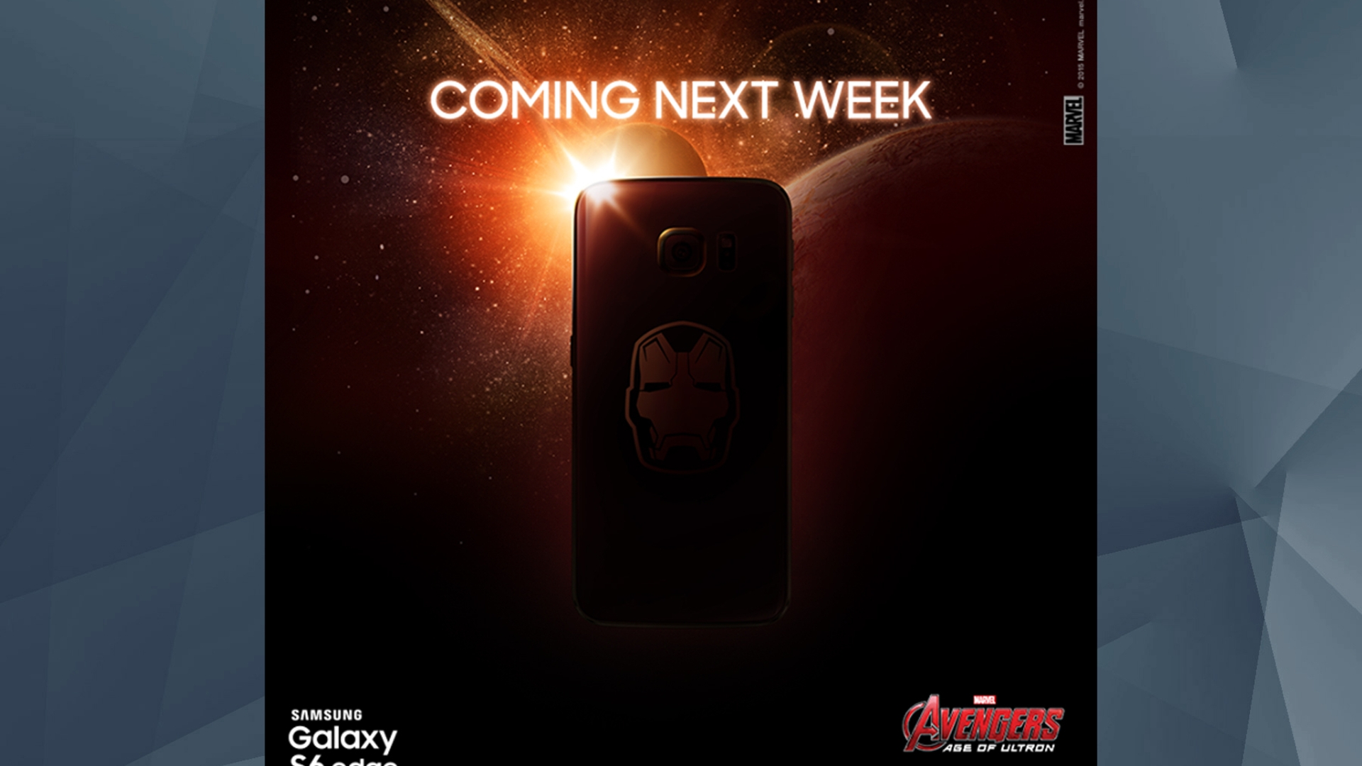 Samsung Galaxy S6 edge Iron Man