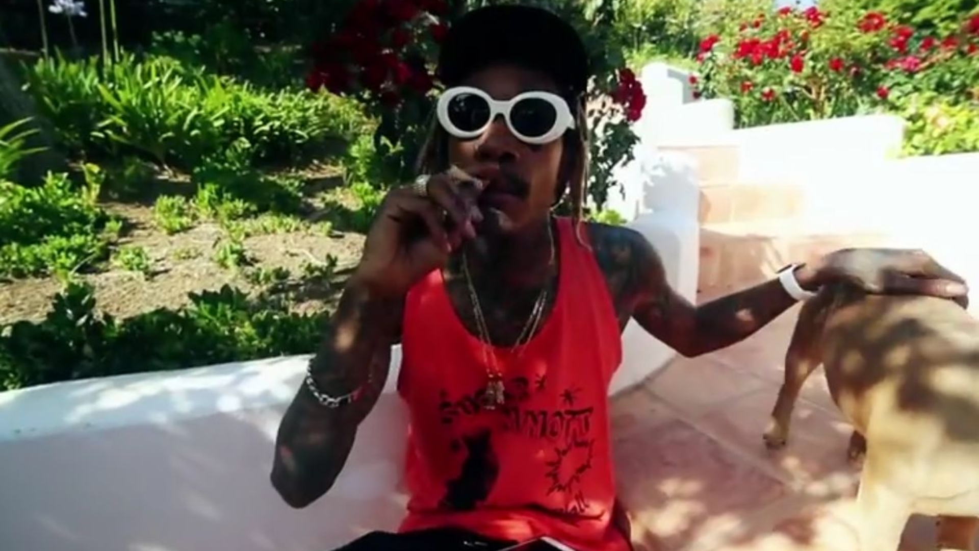 Wiz Khalifa mit Apple Watch