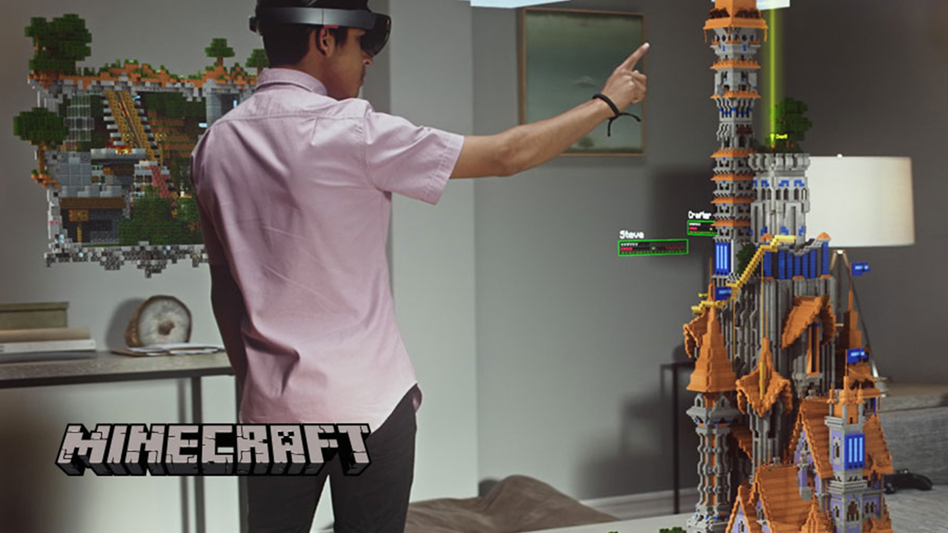 Minecraft Microsoft Hololens