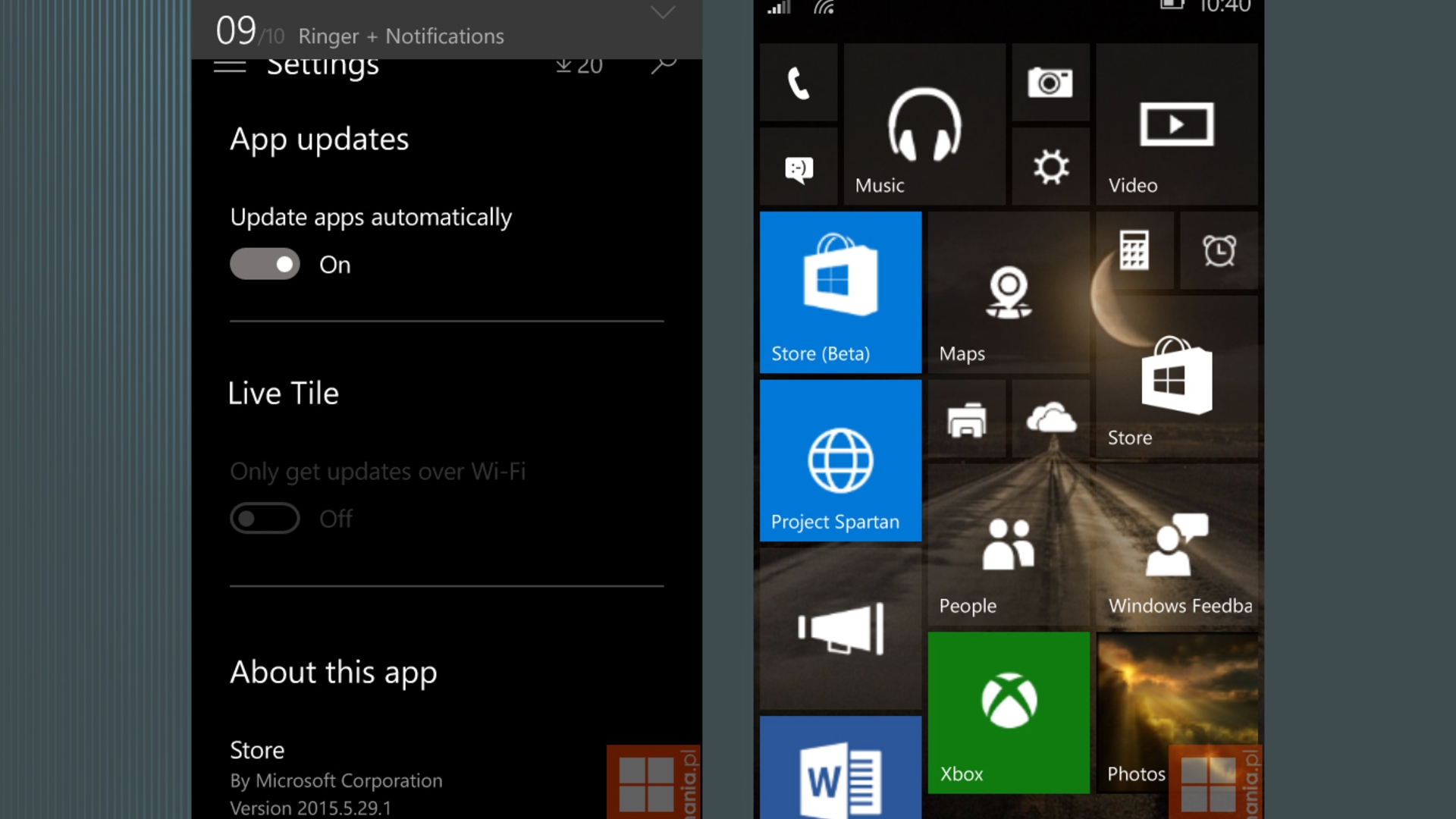 Windows 10 Mobile Windows 10 Mobile