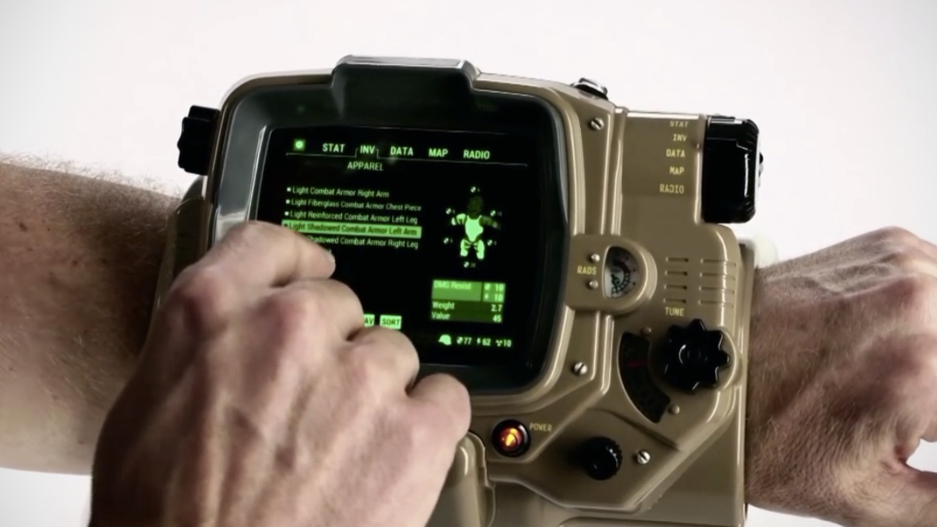 So sieht der Pip-Boy aus der Sammleredition von "Fallout 4" aus