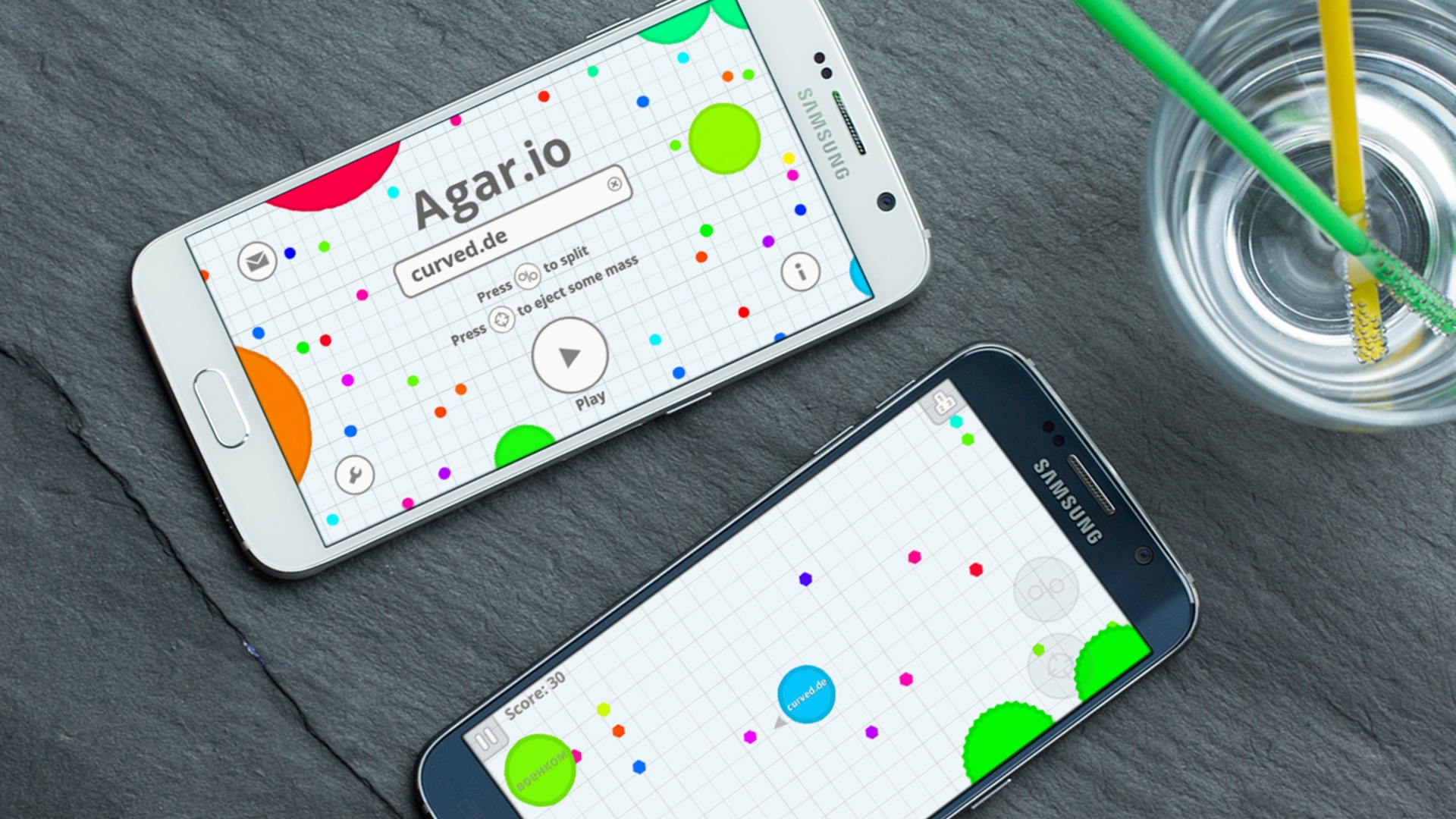 Mit Agar.io für iOS und Android könnt Ihr nun auch auf dem Smartphone in die Einzeller-Schlacht einsteigen