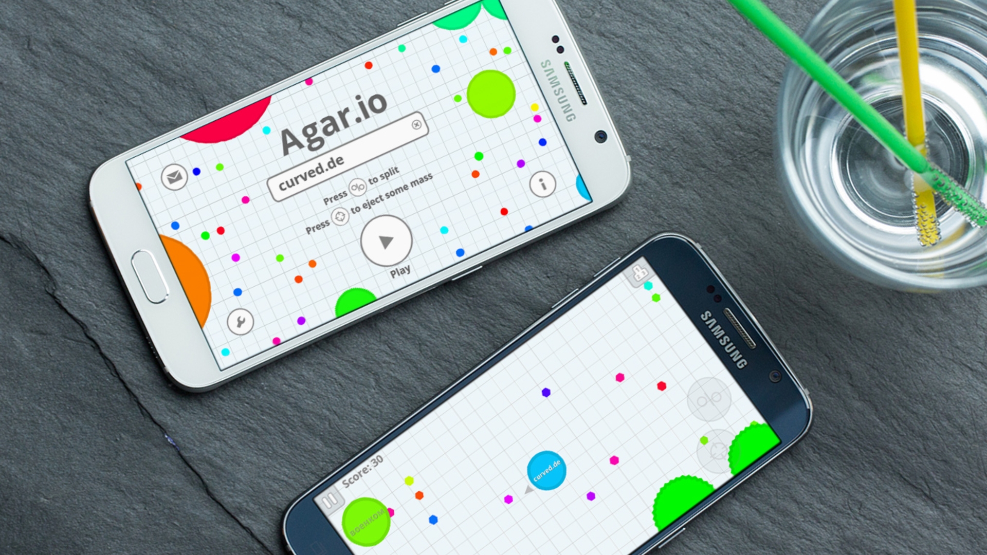 Mit Agar.io für iOS und Android könnt Ihr nun auch auf dem Smartphone in die Einzeller-Schlacht einsteigen Mit Agar.io für iOS und Android könnt Ihr nun auch auf dem Smartphone in die Einzeller-Schlacht einsteigen