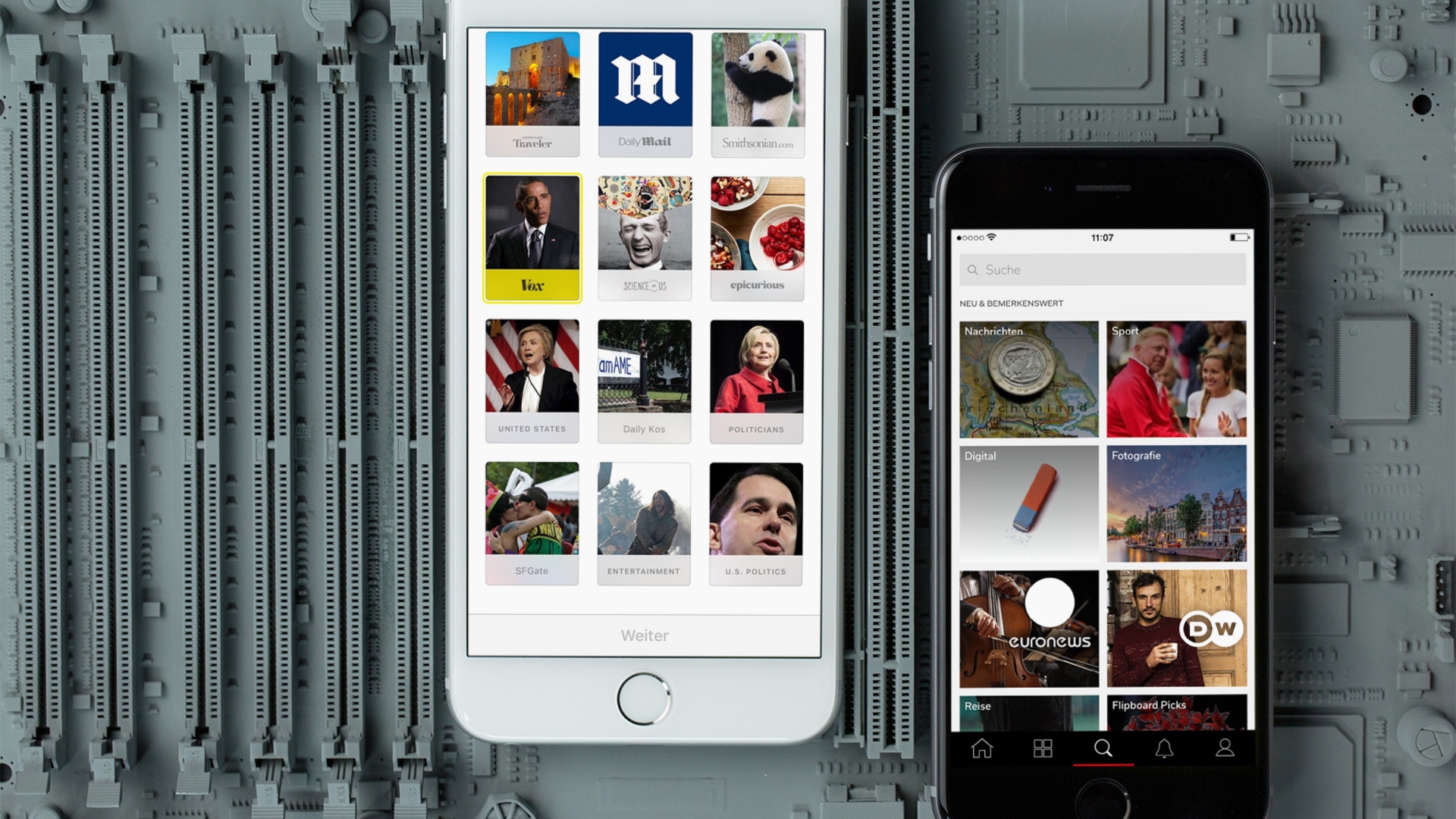 Apple News oder Flipboard? Beide Apps haben ihre Vorteile