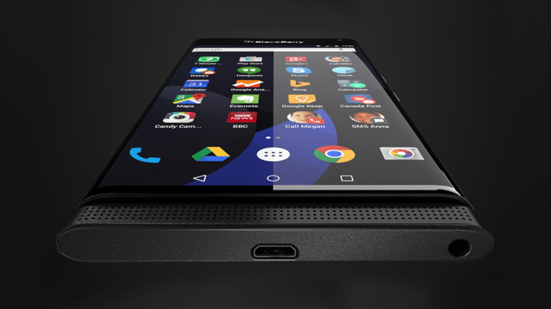 So soll das BlackBerry Venice aussehen So soll das BlackBerry Venice aussehen