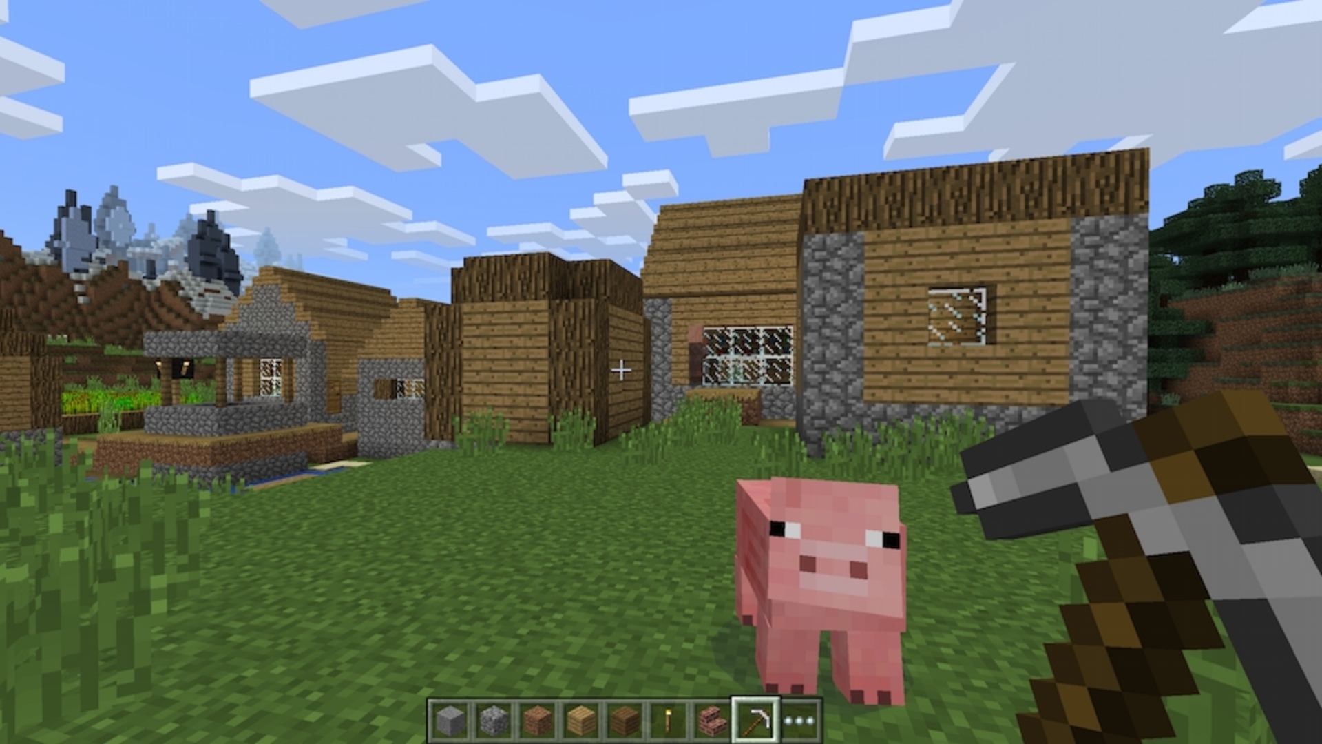 Grafisch wird sich Minecraft: Windows Edition 10 Beta offenbar nicht von der alten Fassung unterscheiden Grafisch wird sich Minecraft: Windows Edition 10 Beta offenbar nicht von der alten Fassung unterscheiden