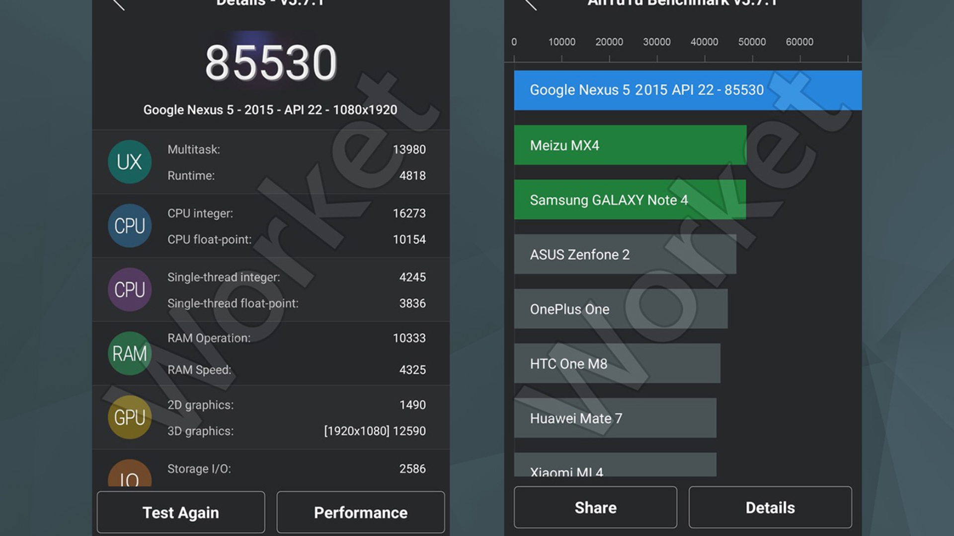 Nexus 5 Antutu Benchmark